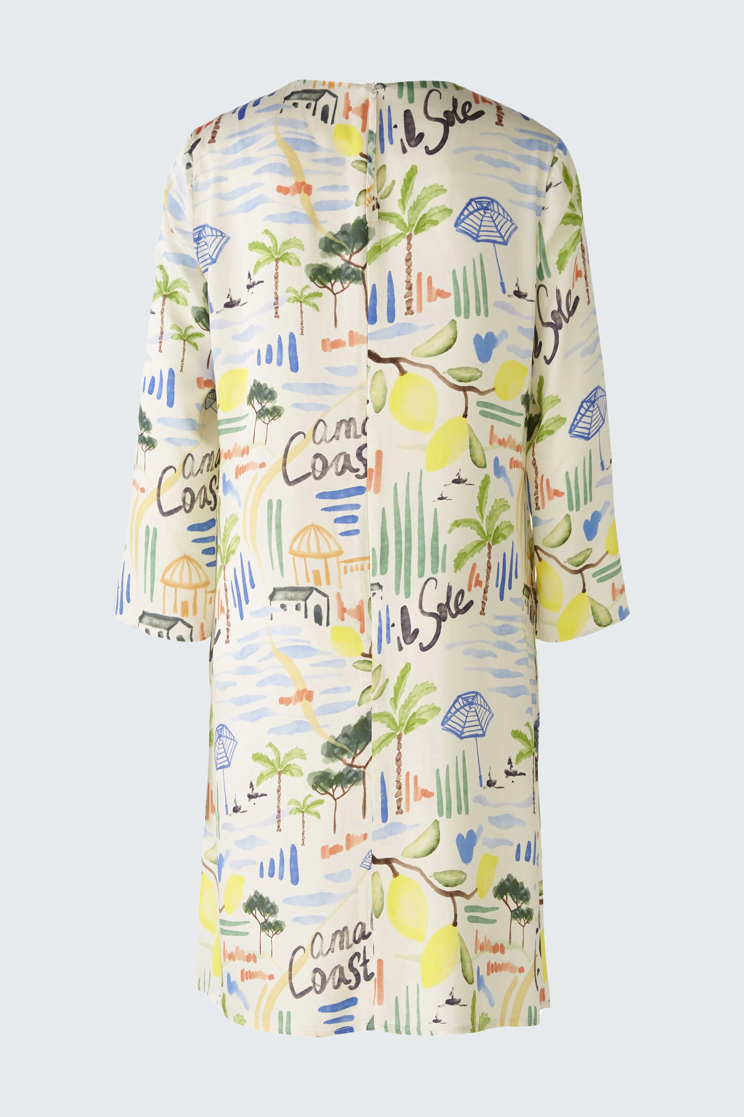 Image 9 of Dress - white blue in white blue | Oui