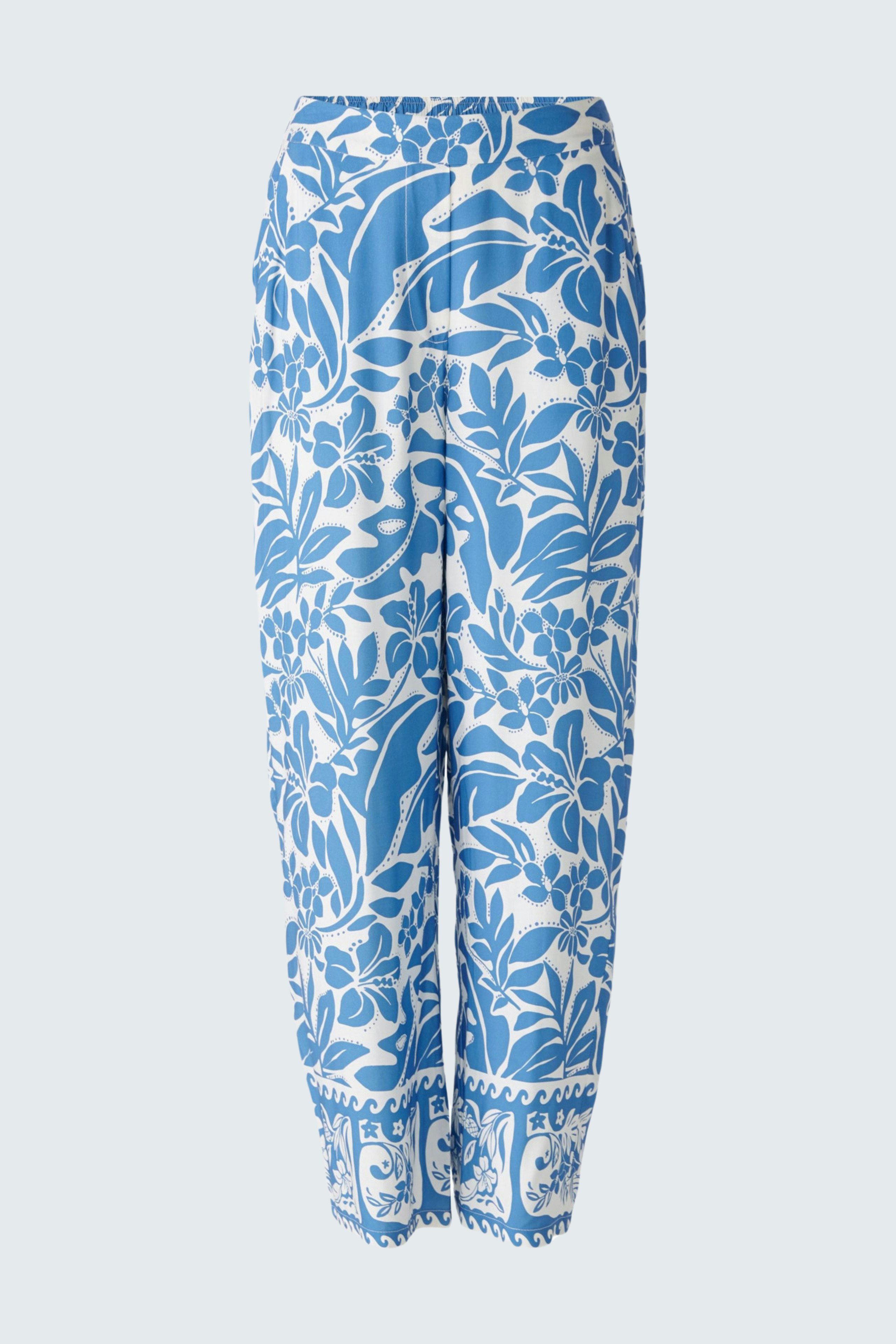 Bild 6 von Trousers - blue white in blue white | Oui