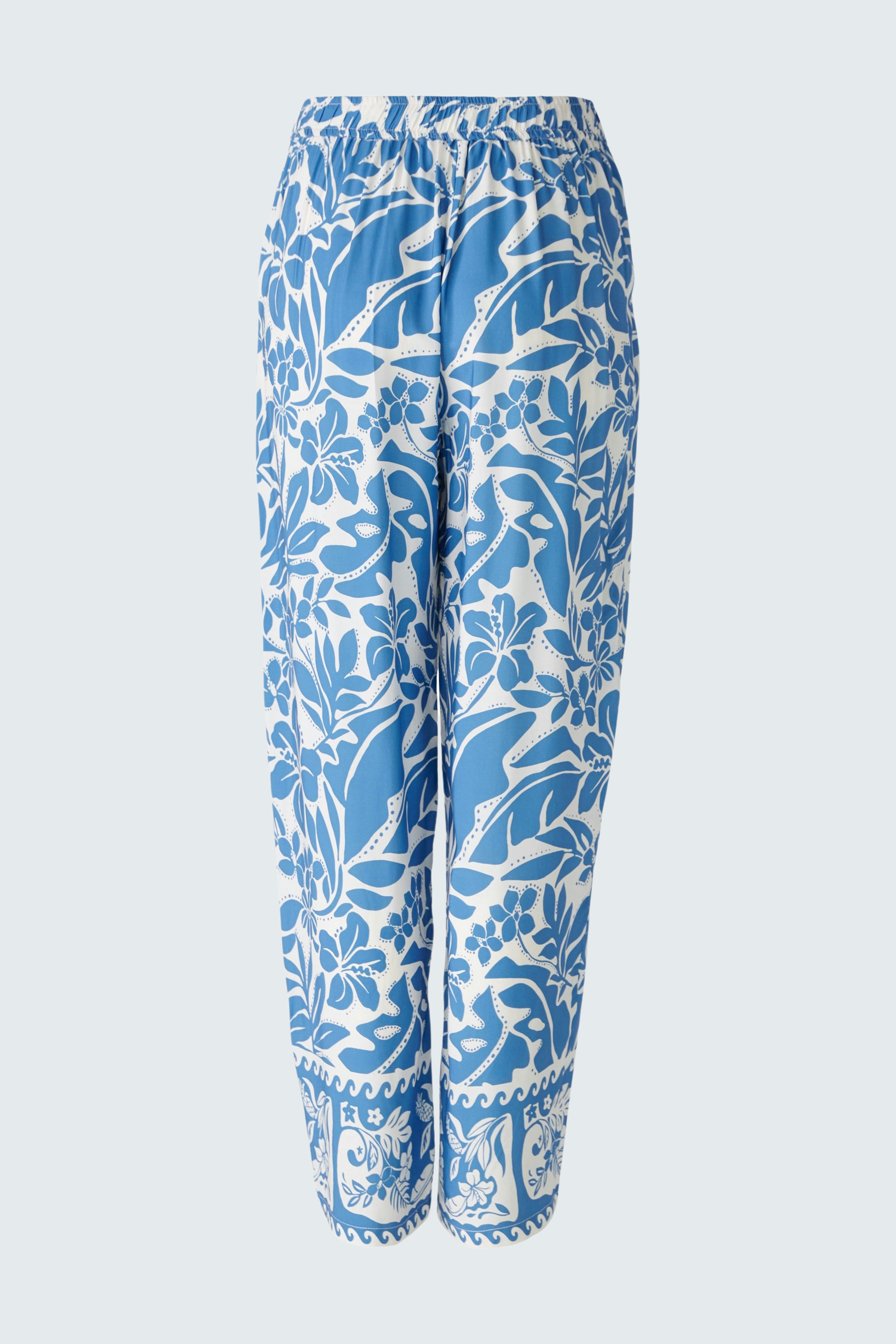 Bild 7 von Trousers - blue white in blue white | Oui