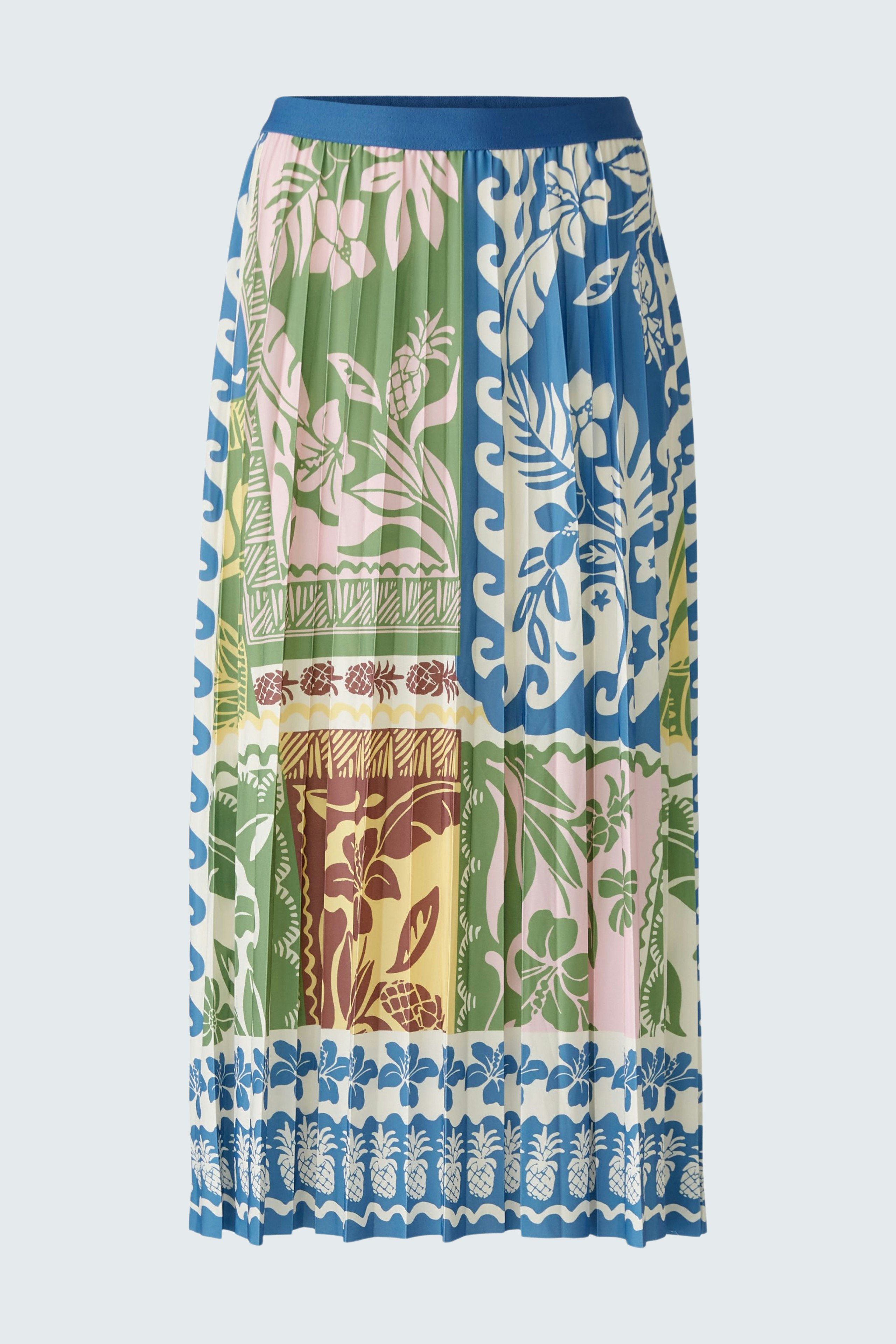 Bild 7 von Midi skirt - blue green in blue green | Oui