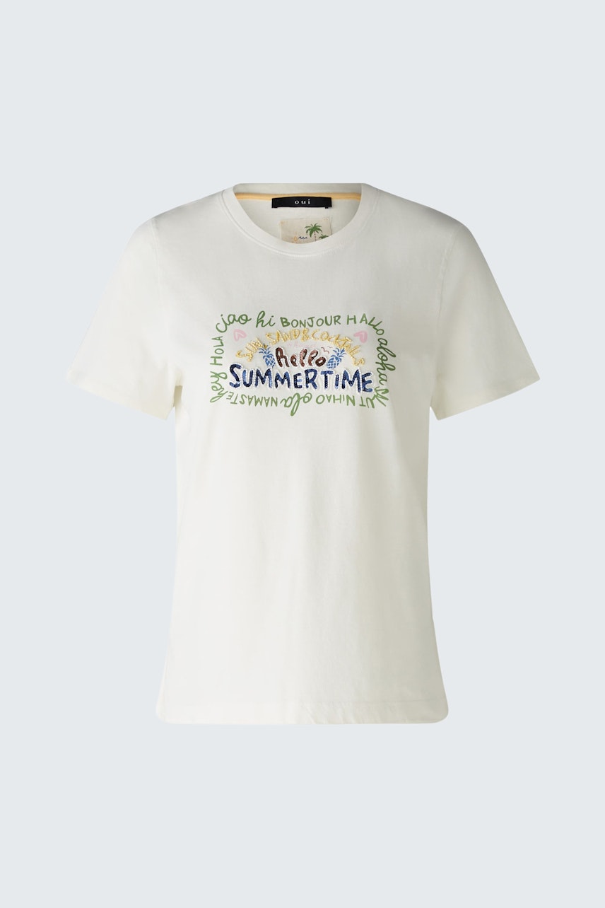 Bild 5 von T-Shirt - gardenia in gardenia | Oui