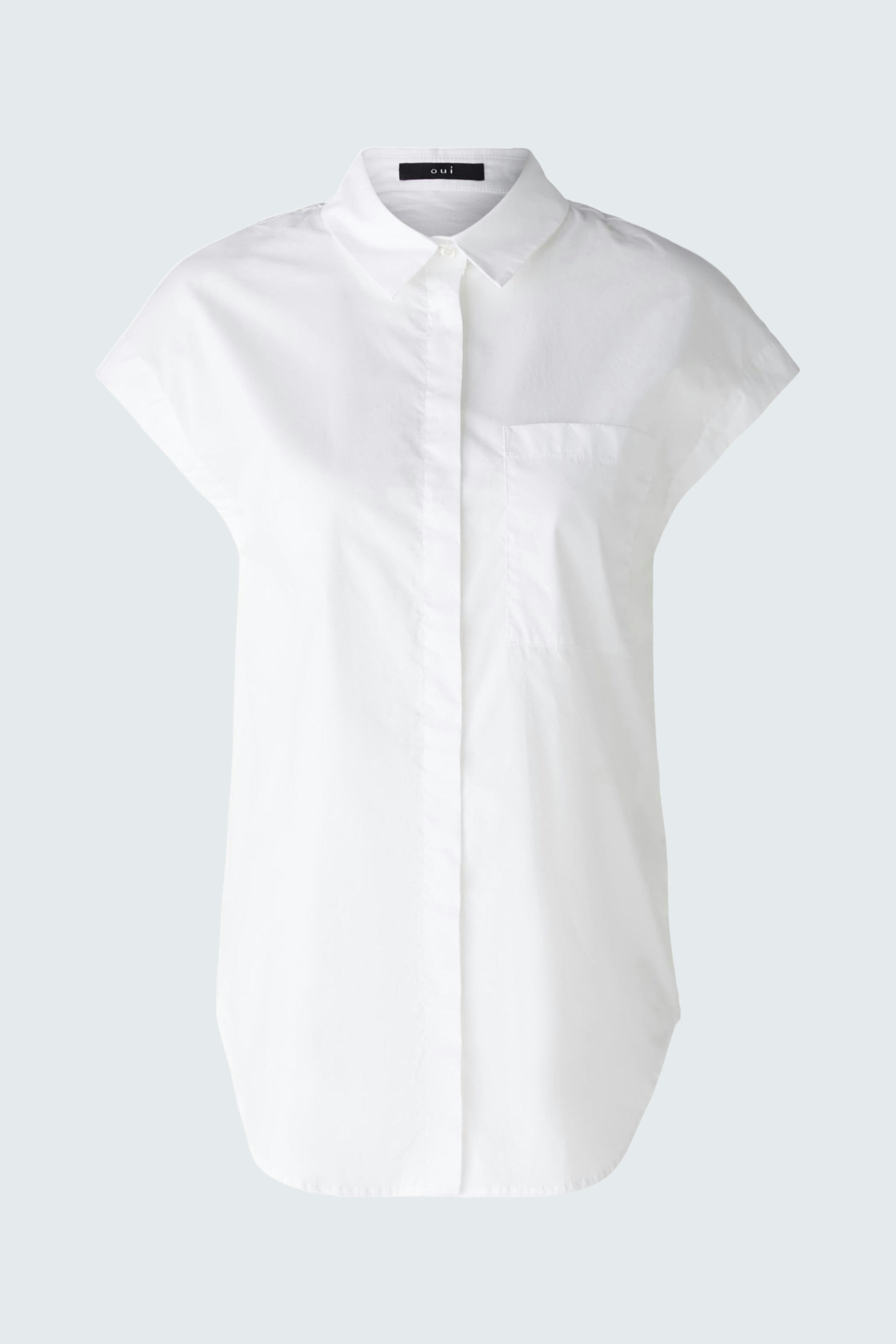 Bild 7 von Blouse - optic white in optic white | Oui