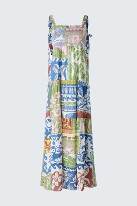 Maxi dress - blue green