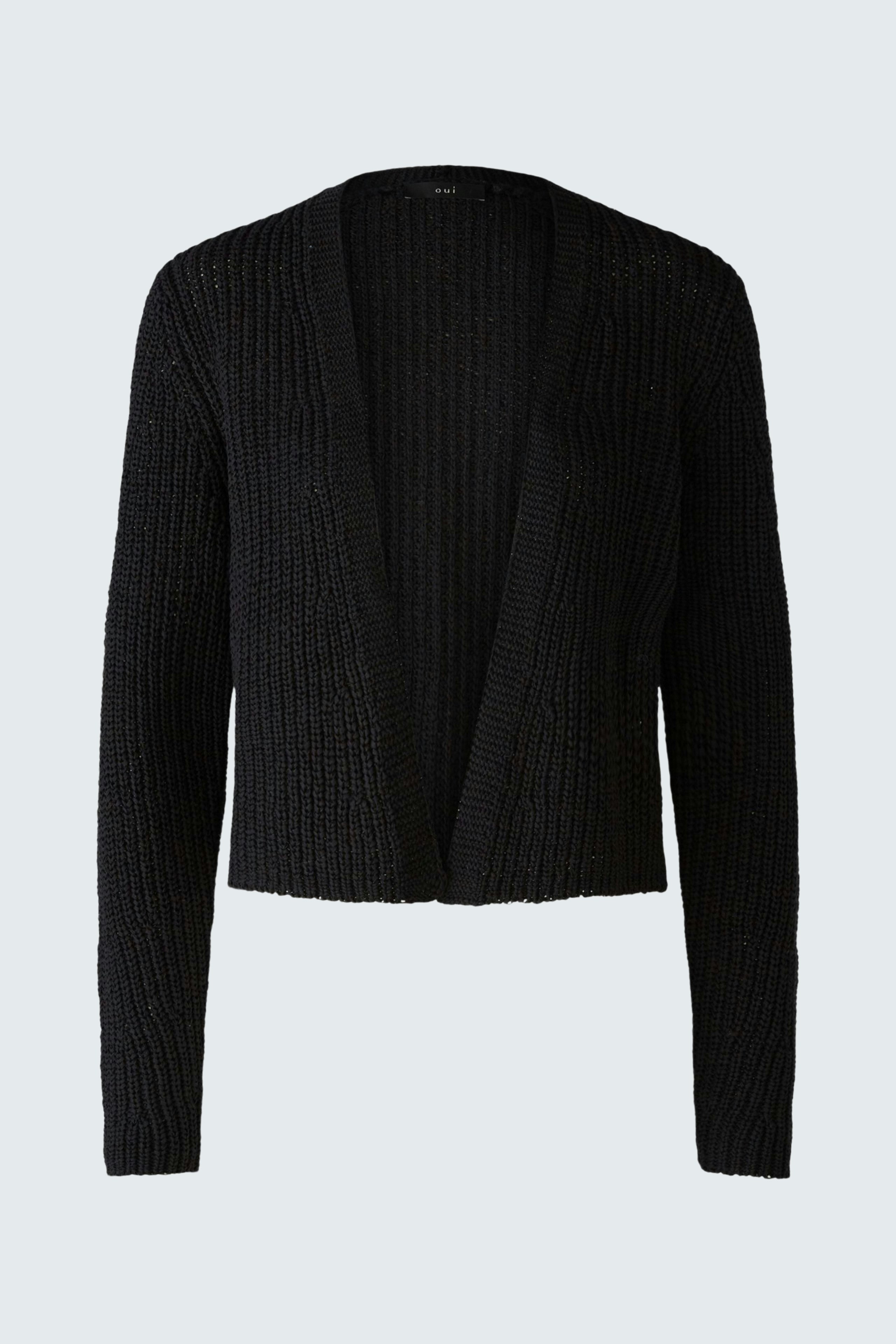 Bild 6 von Strickjacke - black in black | Oui