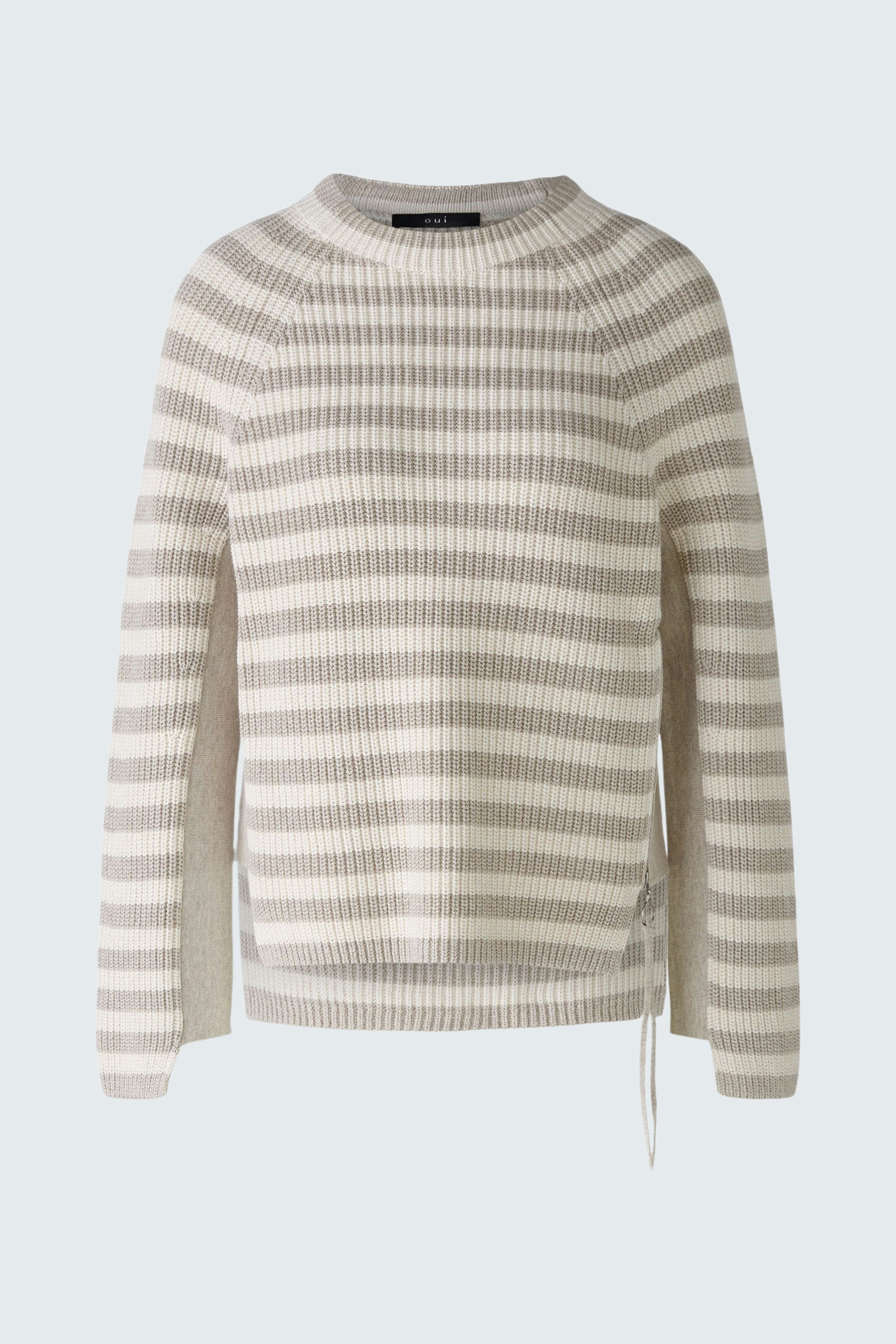 Bild 6 von RUBI  pullover - light brown white in light brown white | Oui