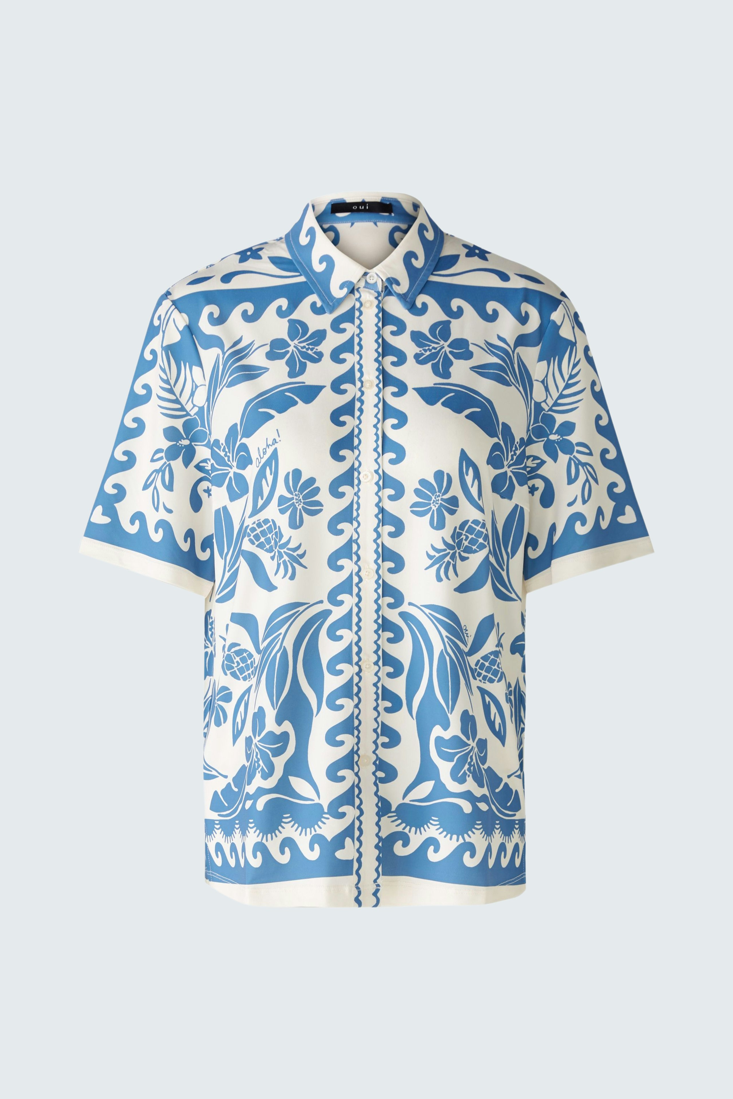 Bild 1 von Blouse - blue white in blue white | Oui