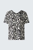 Blouse shirt - white black