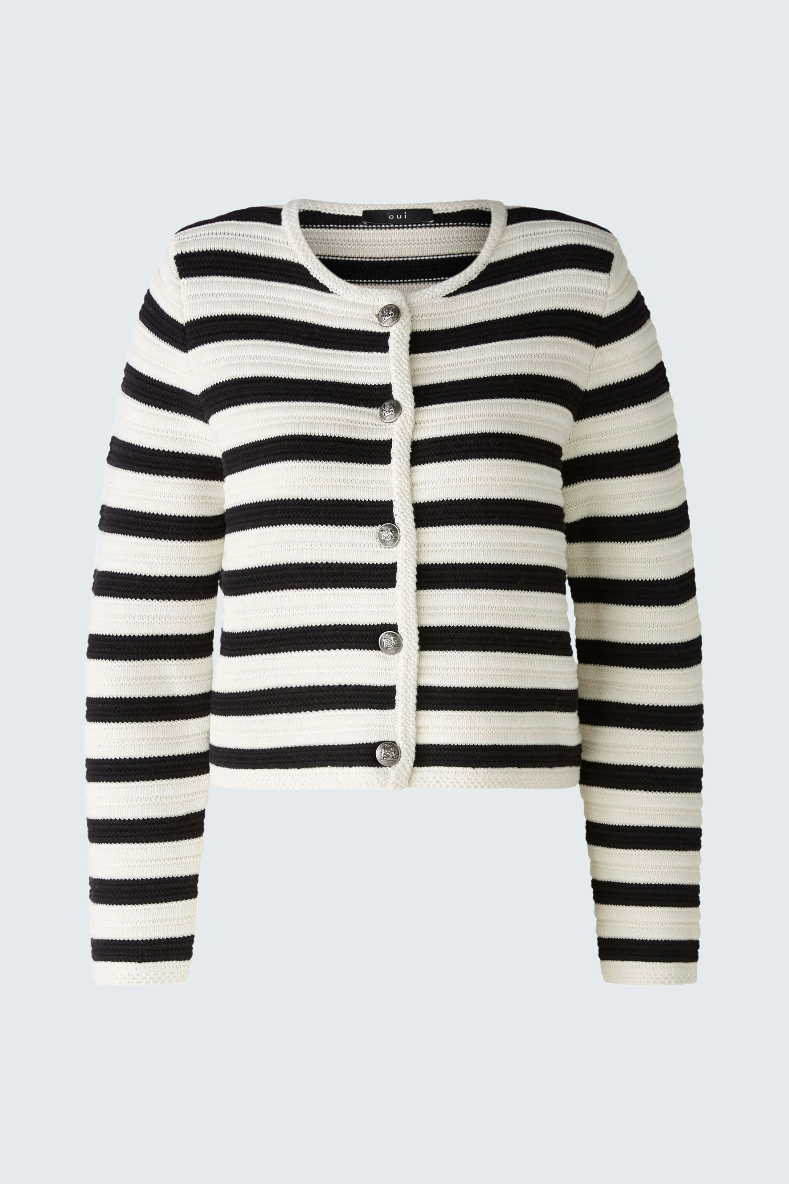 Bild 7 von Cardigan - offwhite black in offwhite black | Oui