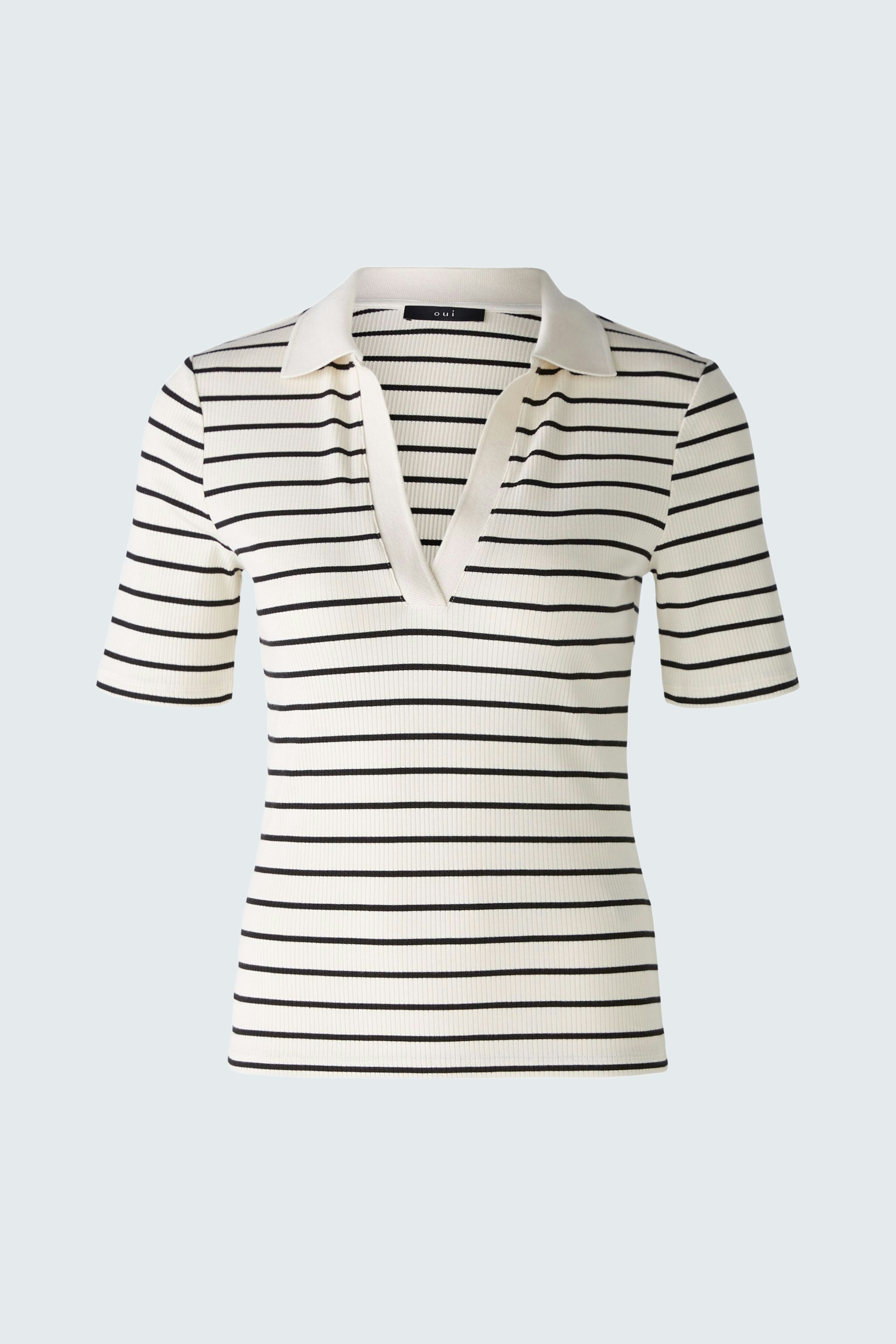 Bild 6 von Polo shirt - offwhite black in offwhite black | Oui