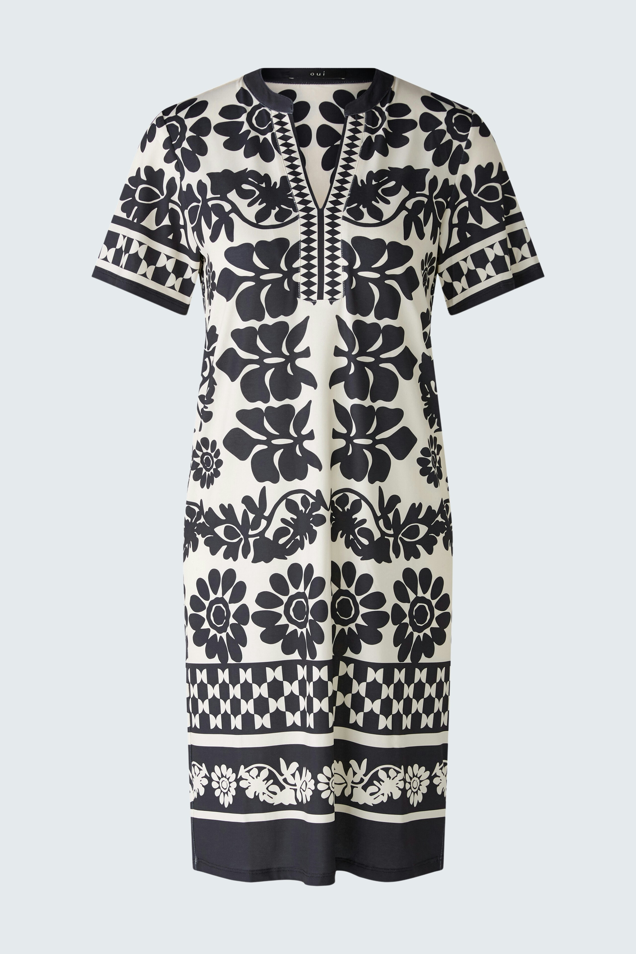 Bild 6 von Tunic dress - offwhite black in offwhite black | Oui