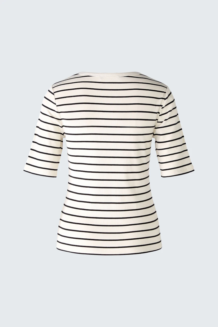 Image 7 of T-shirt - offwhite black in offwhite black | Oui