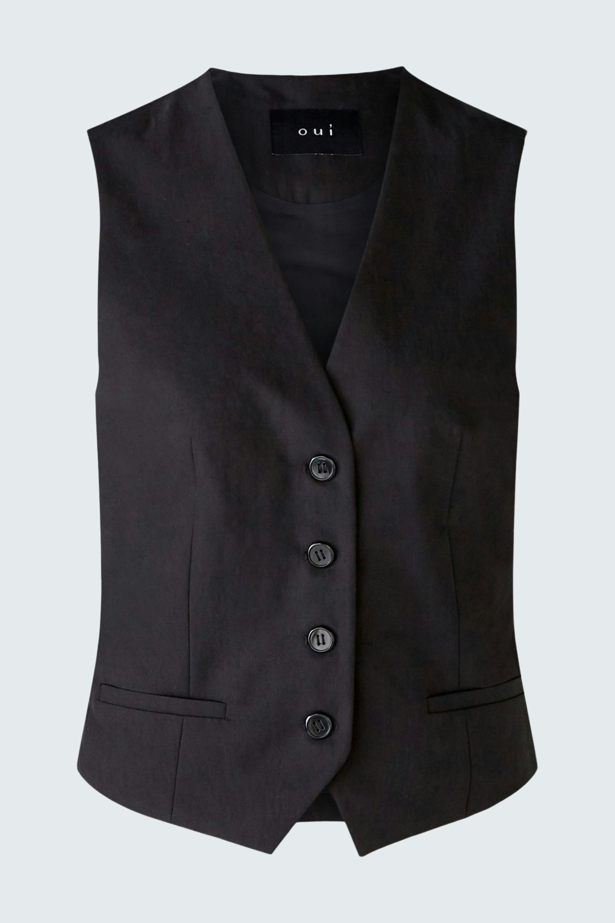 Bild 6 von Weste - black in black | Oui