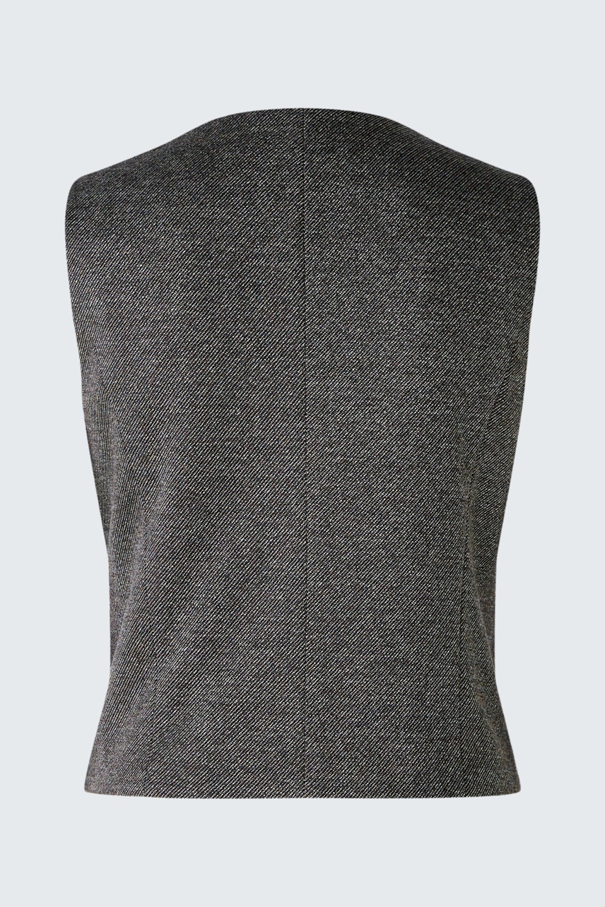 Bild 2 von Waistcoat - black offwhite in black offwhite | Oui