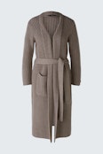 Strickmantel - smoky taupe