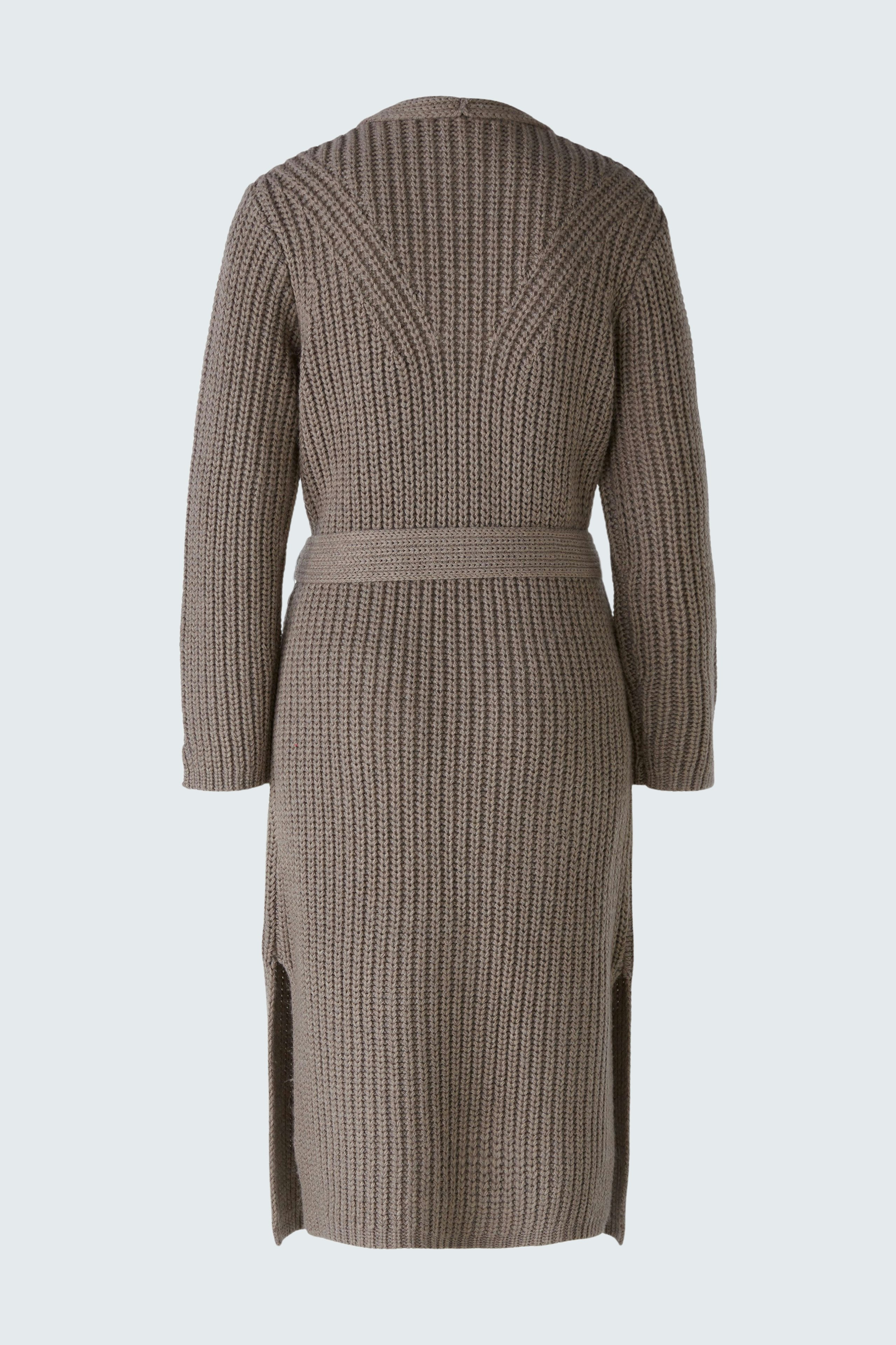 Bild 8 von Knitted coat - smoky taupe in smoky taupe | Oui