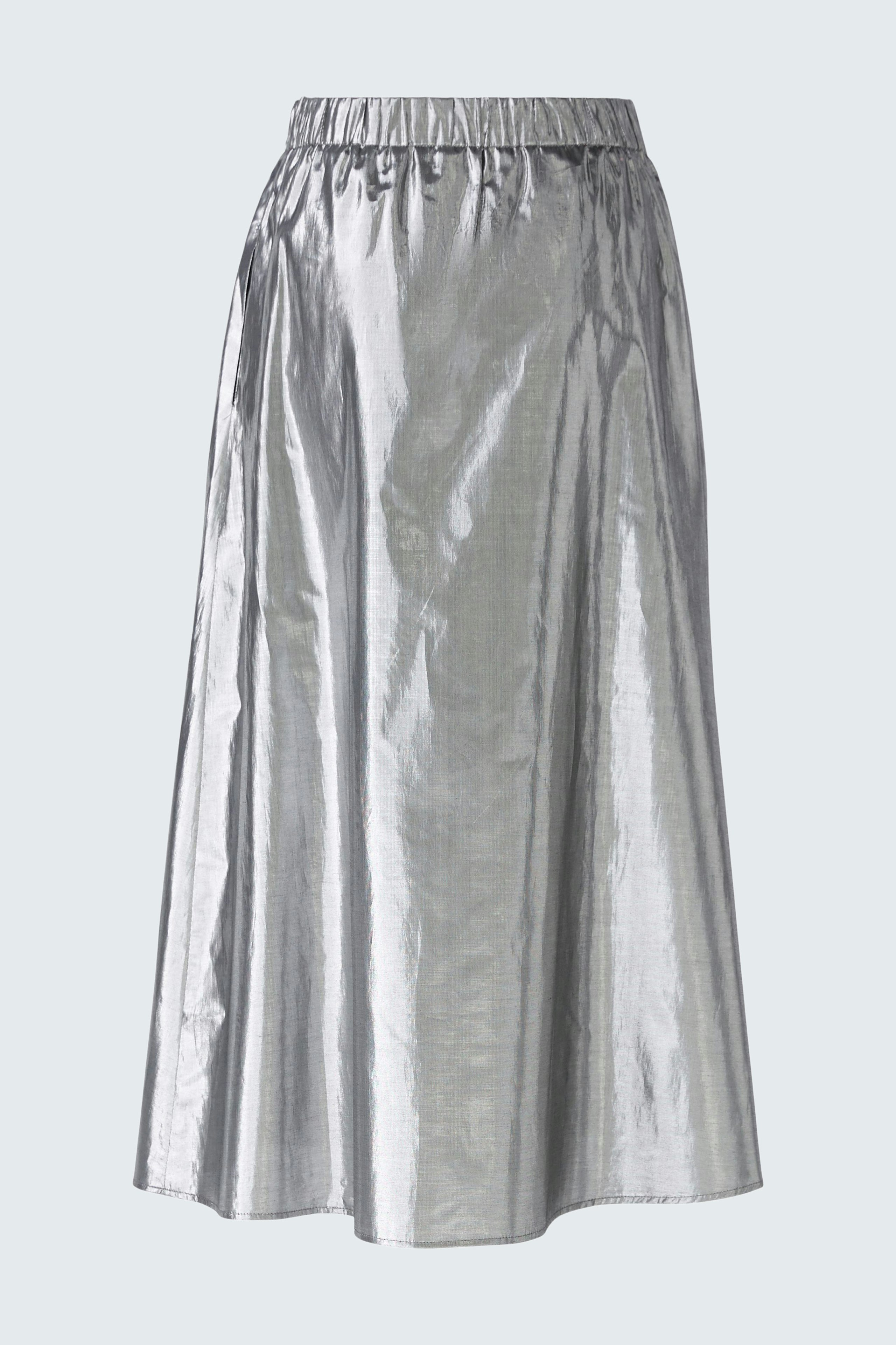 スカート her praha - gatherd skirt silver her praha - gatherd skirt silver スカート