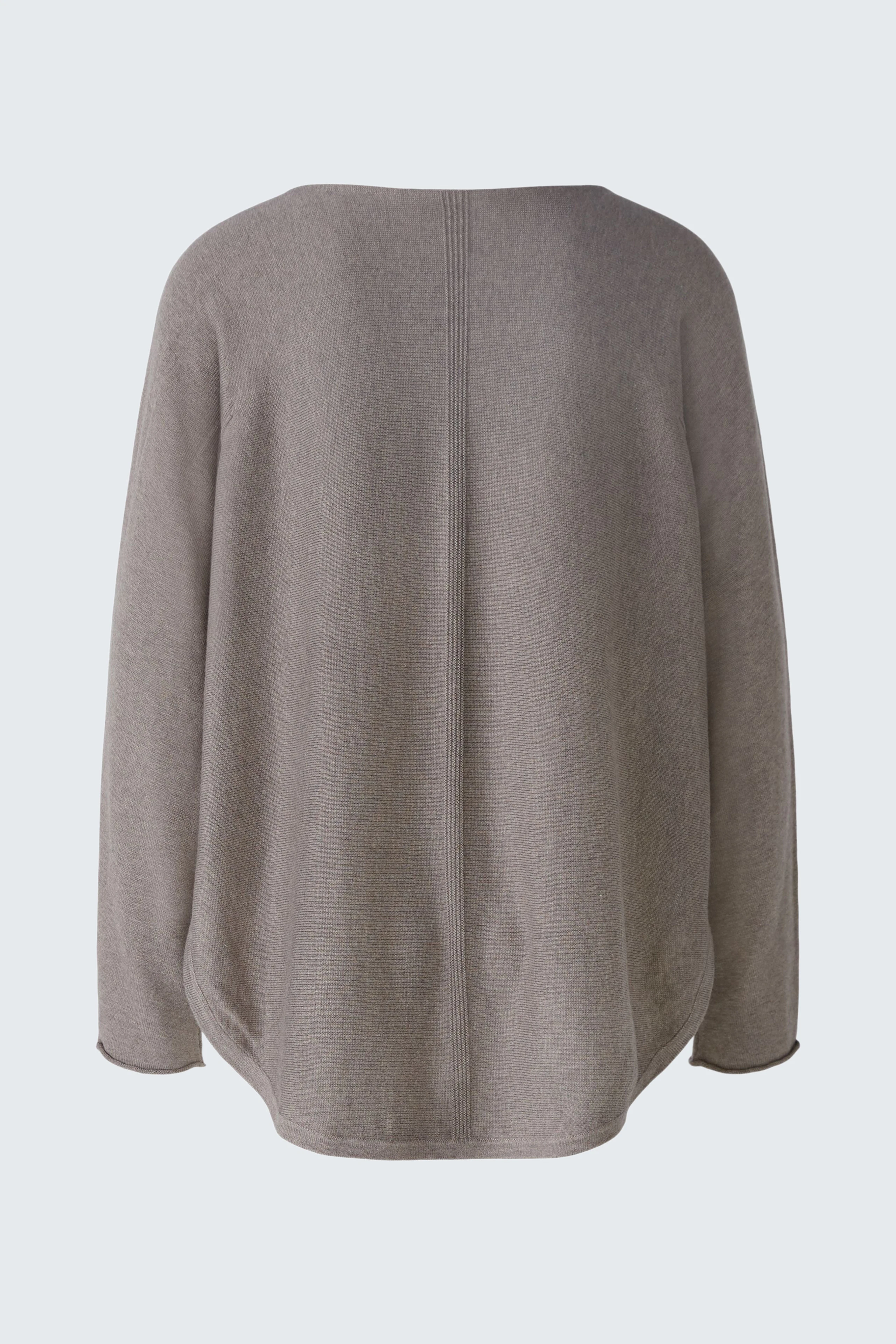 Image 8 of pullover - smoky taupe in smoky taupe | Oui