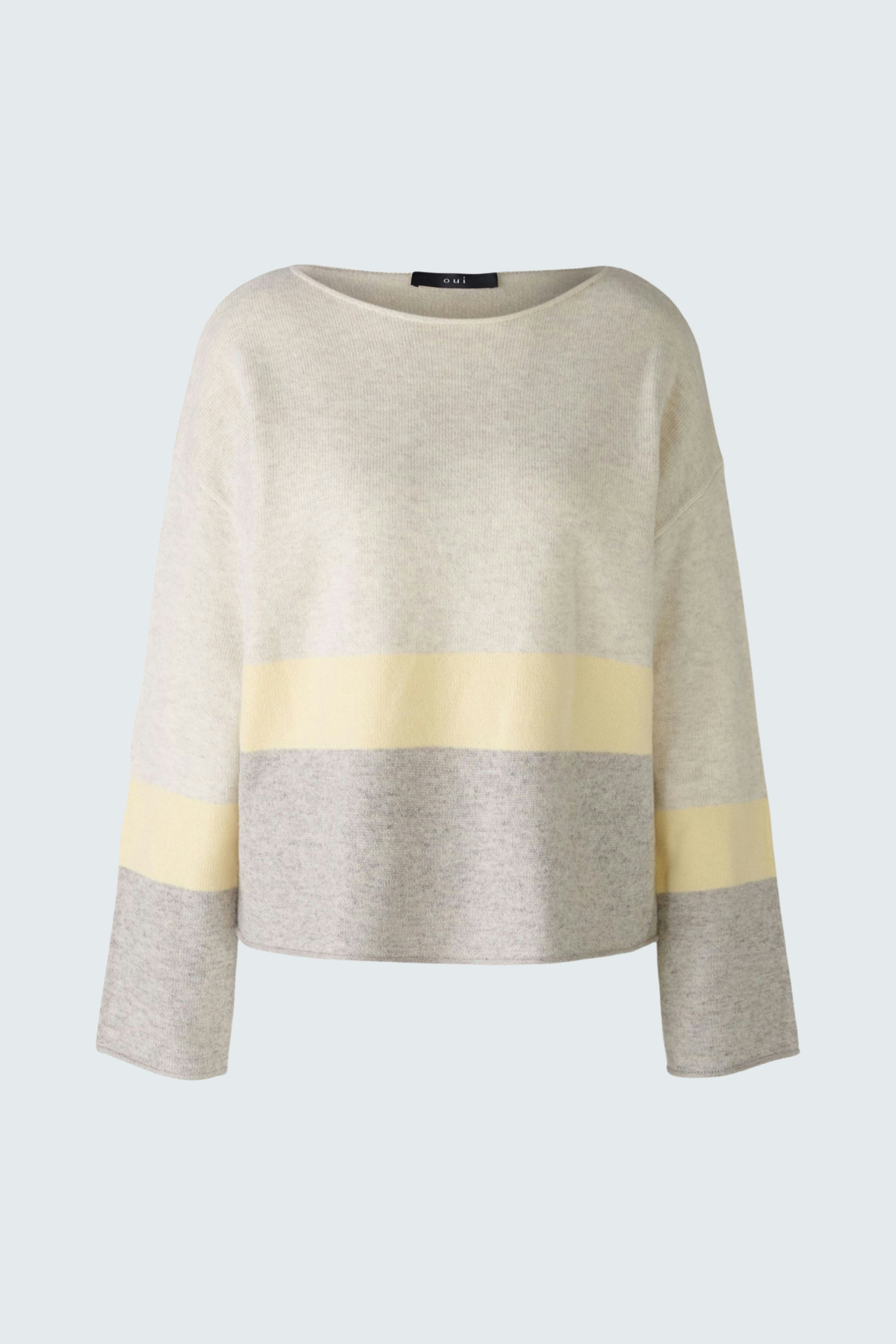 Bild 6 von Pullover - light brown white in light brown white | Oui