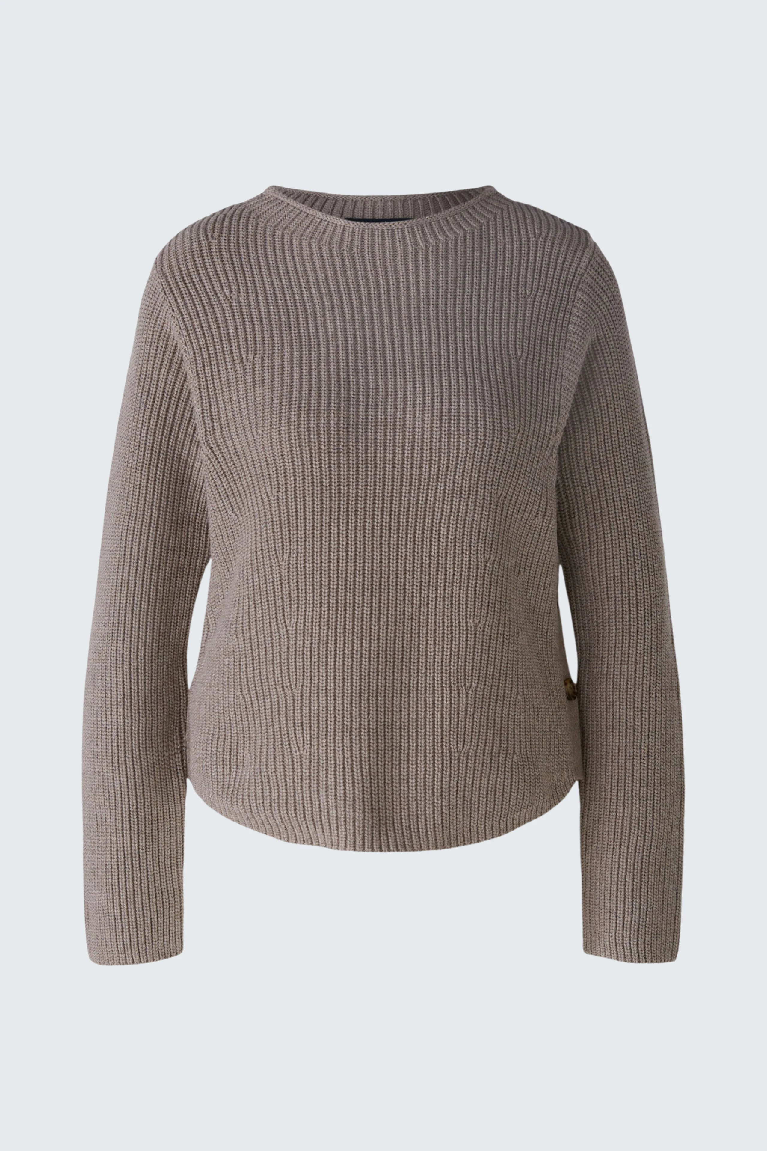 Image 7 of pullover - smoky taupe in smoky taupe | Oui