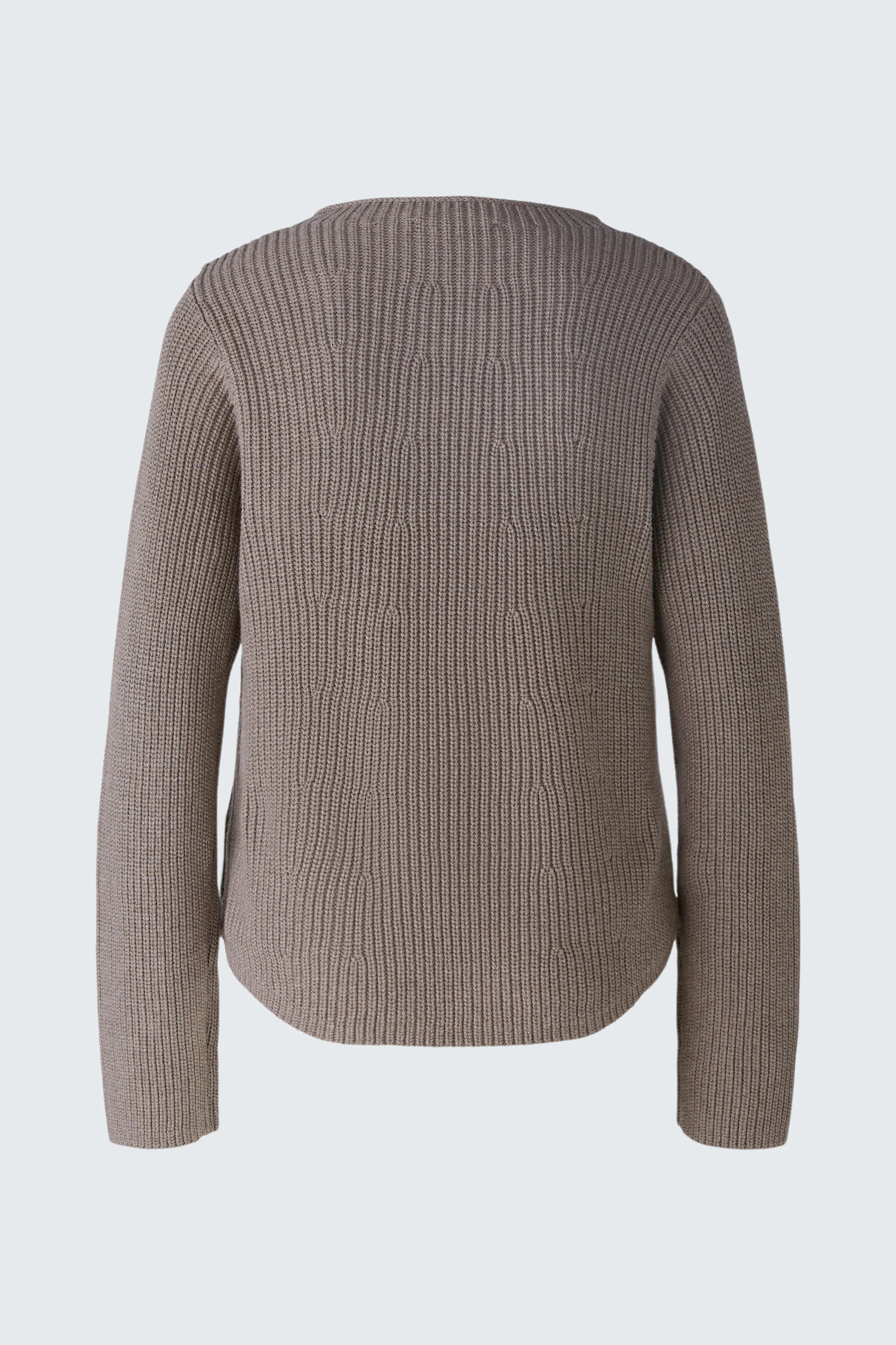 Image 8 of pullover - smoky taupe in smoky taupe | Oui