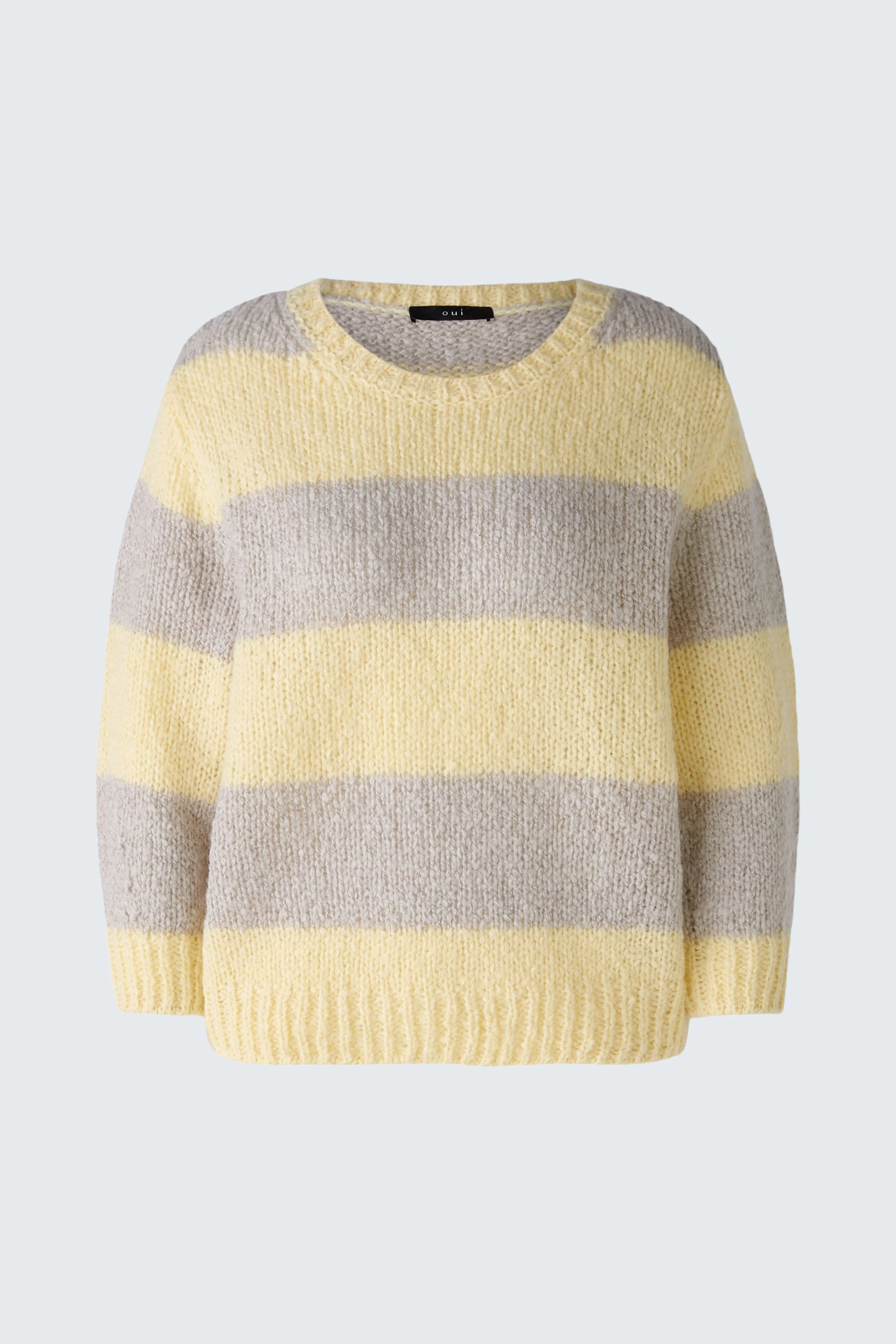 Image 5 of pullover - yellow taupe in yellow taupe | Oui
