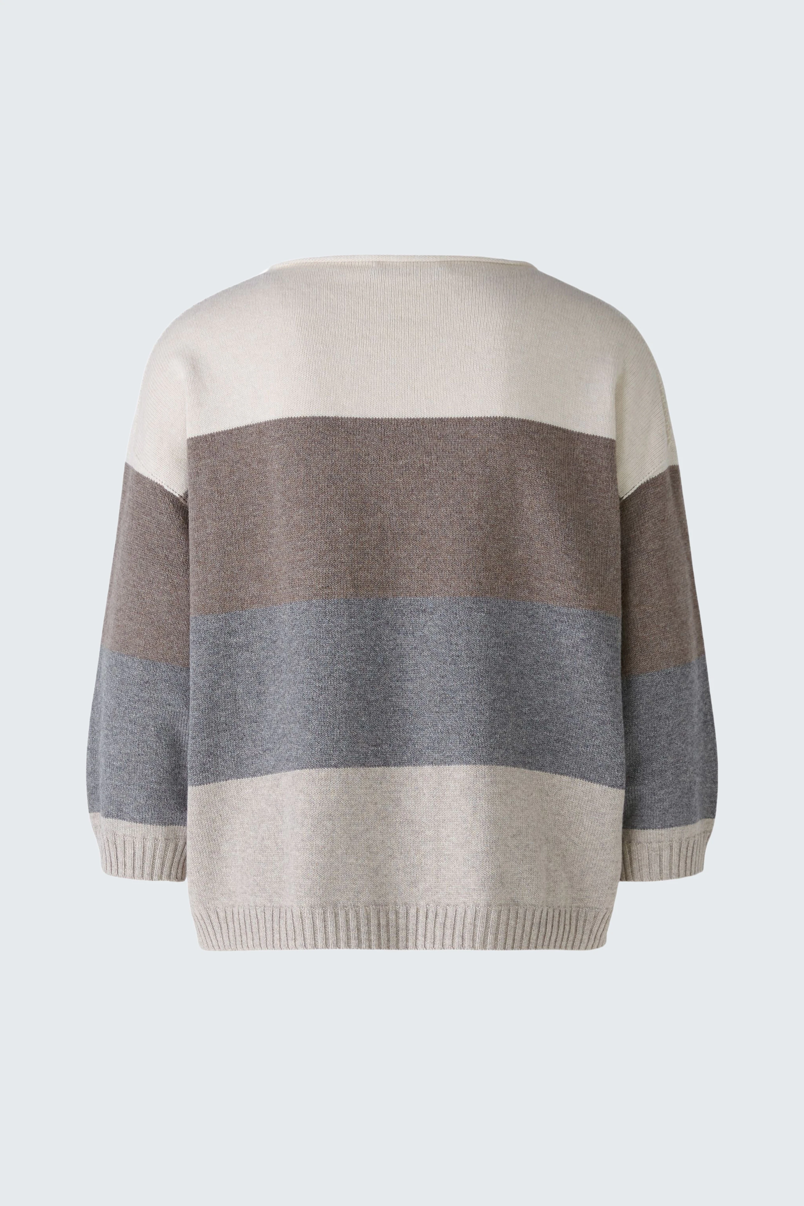 Image 7 of pullover - lightbrown white in lightbrown white | Oui