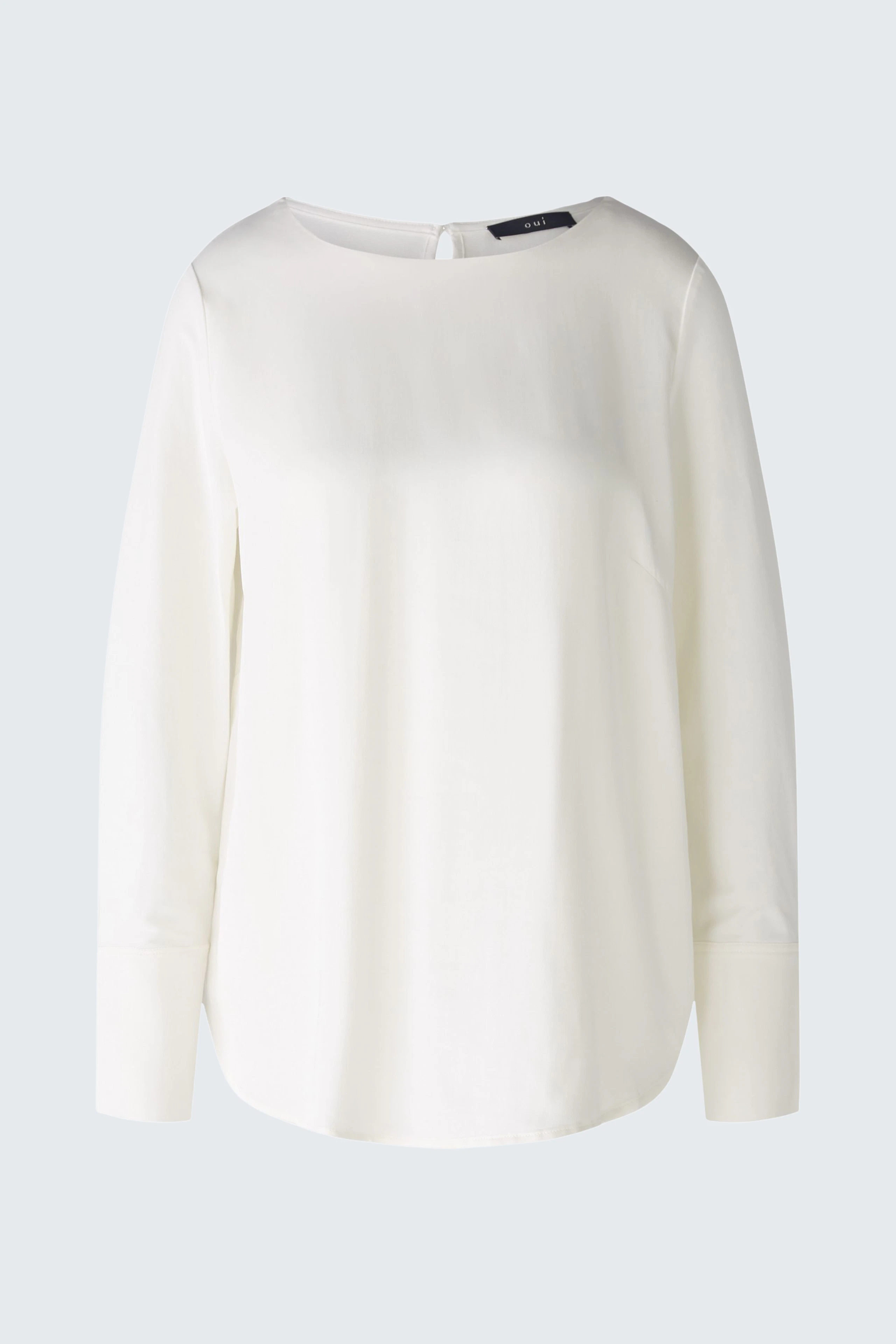Image 6 of Blouse shirt - cloud dancer in cloud dancer | Oui