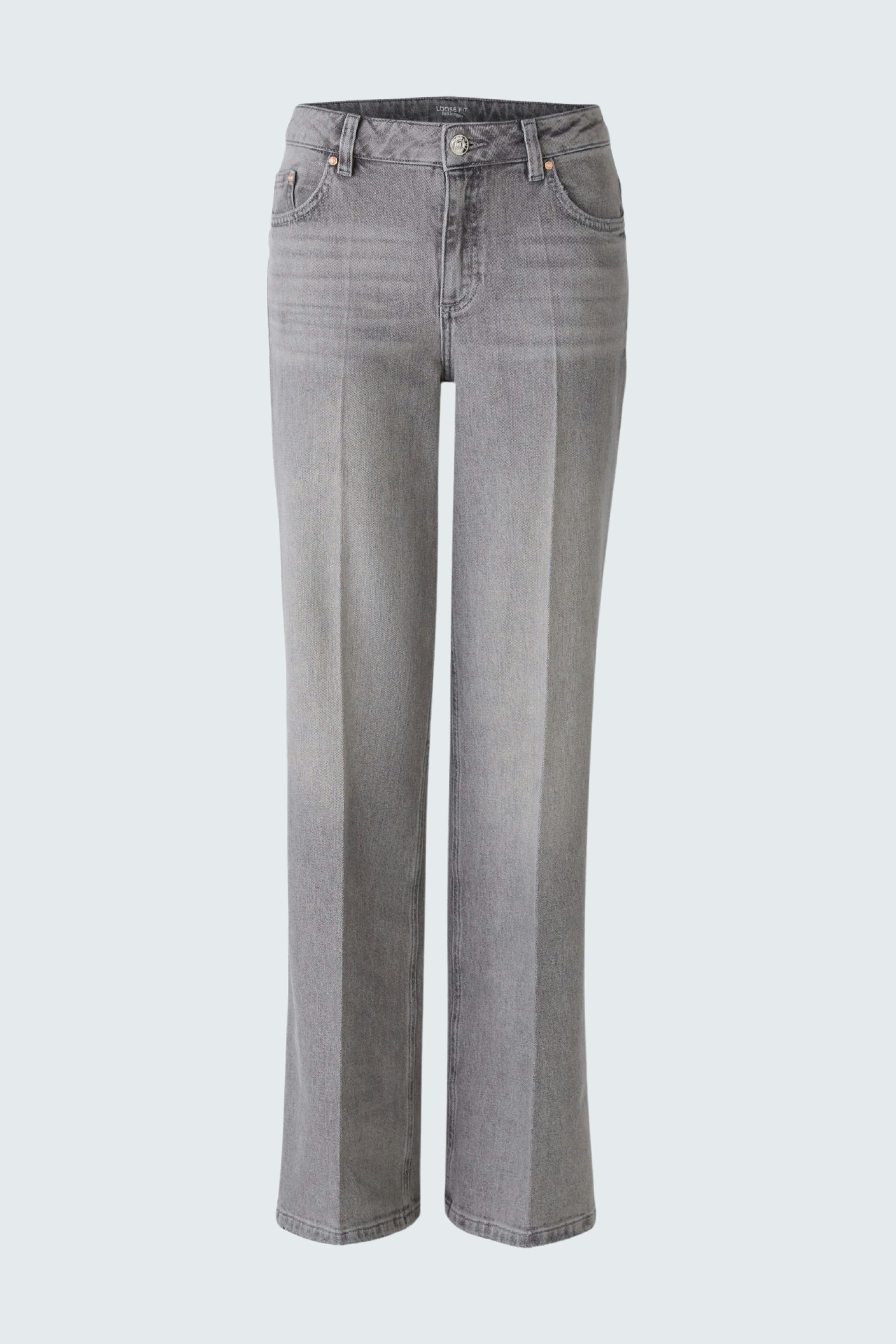 Bild 5 von Flare jeans - grey denim in grey denim | Oui