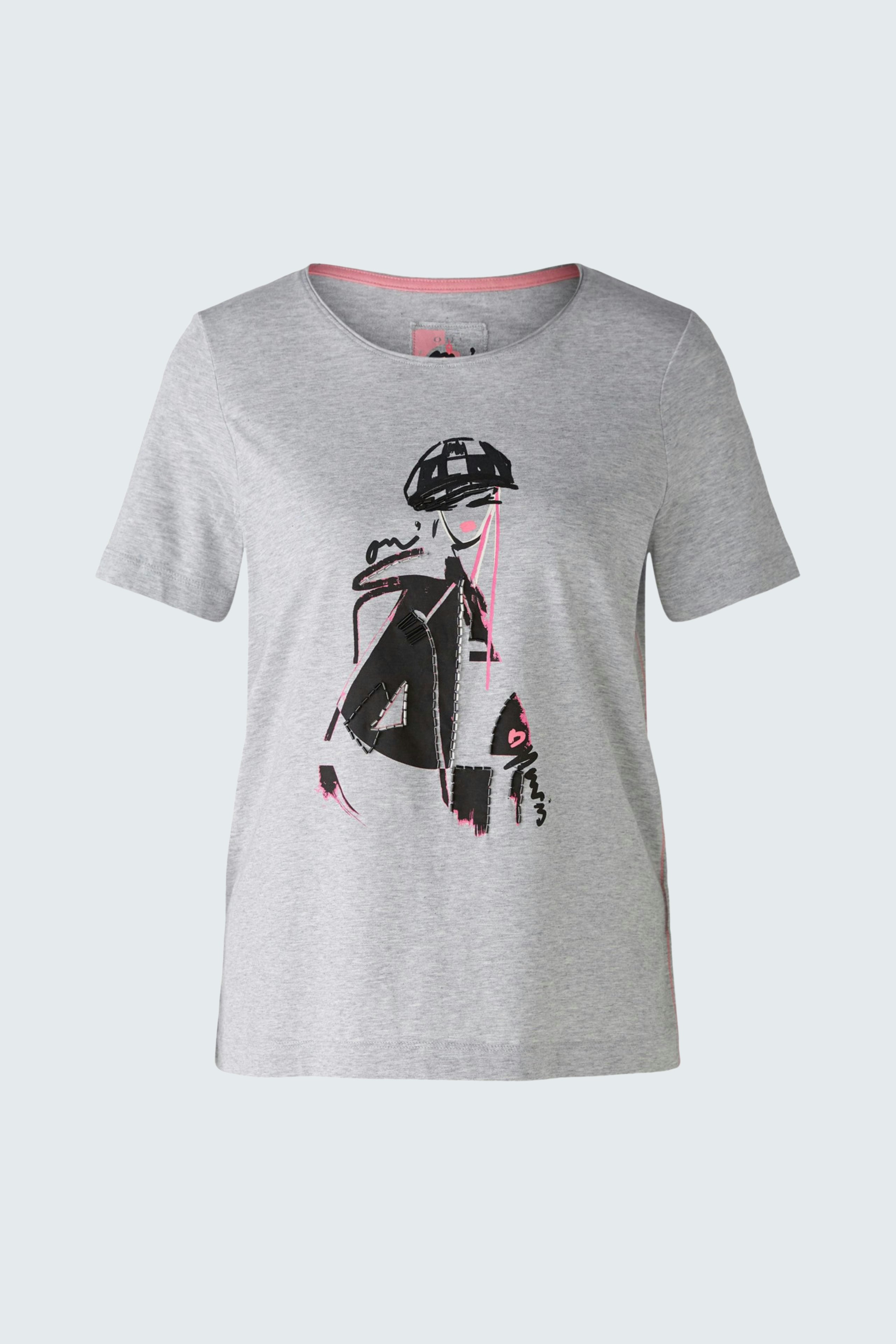 Bild 5 von T-Shirt - light grey in light grey | Oui