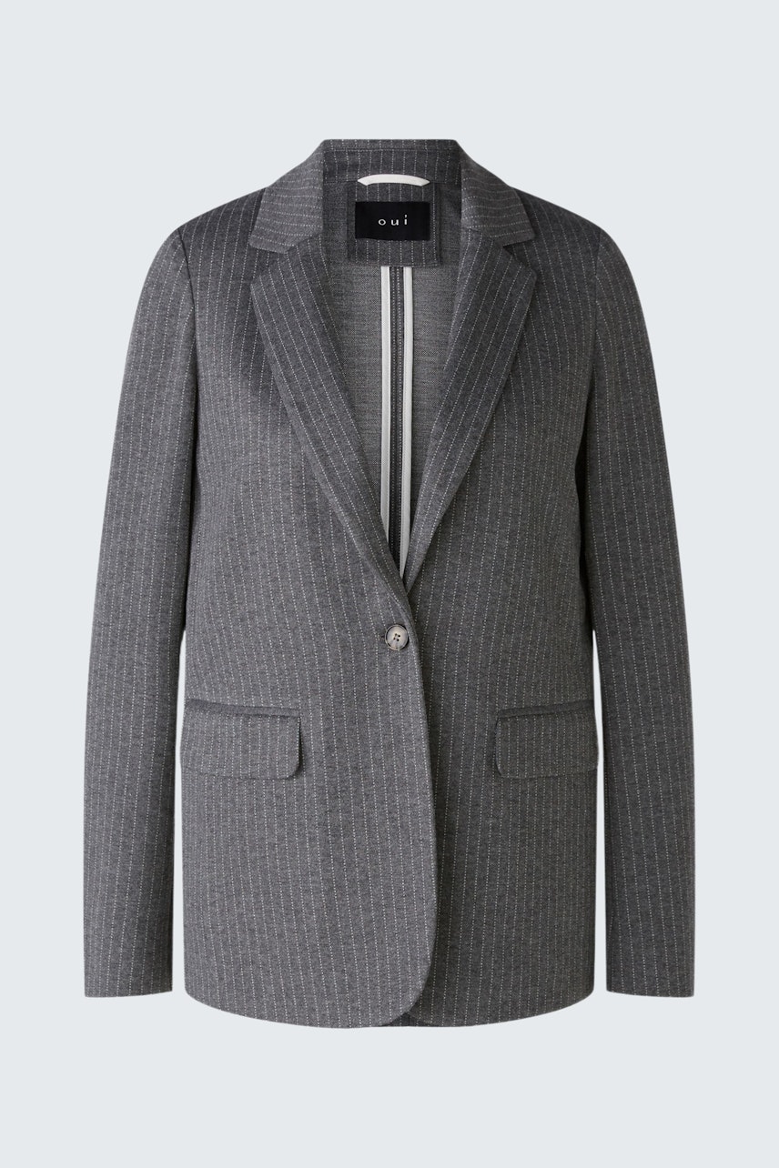 Bild 5 von Blazer - grey black in grey black | Oui