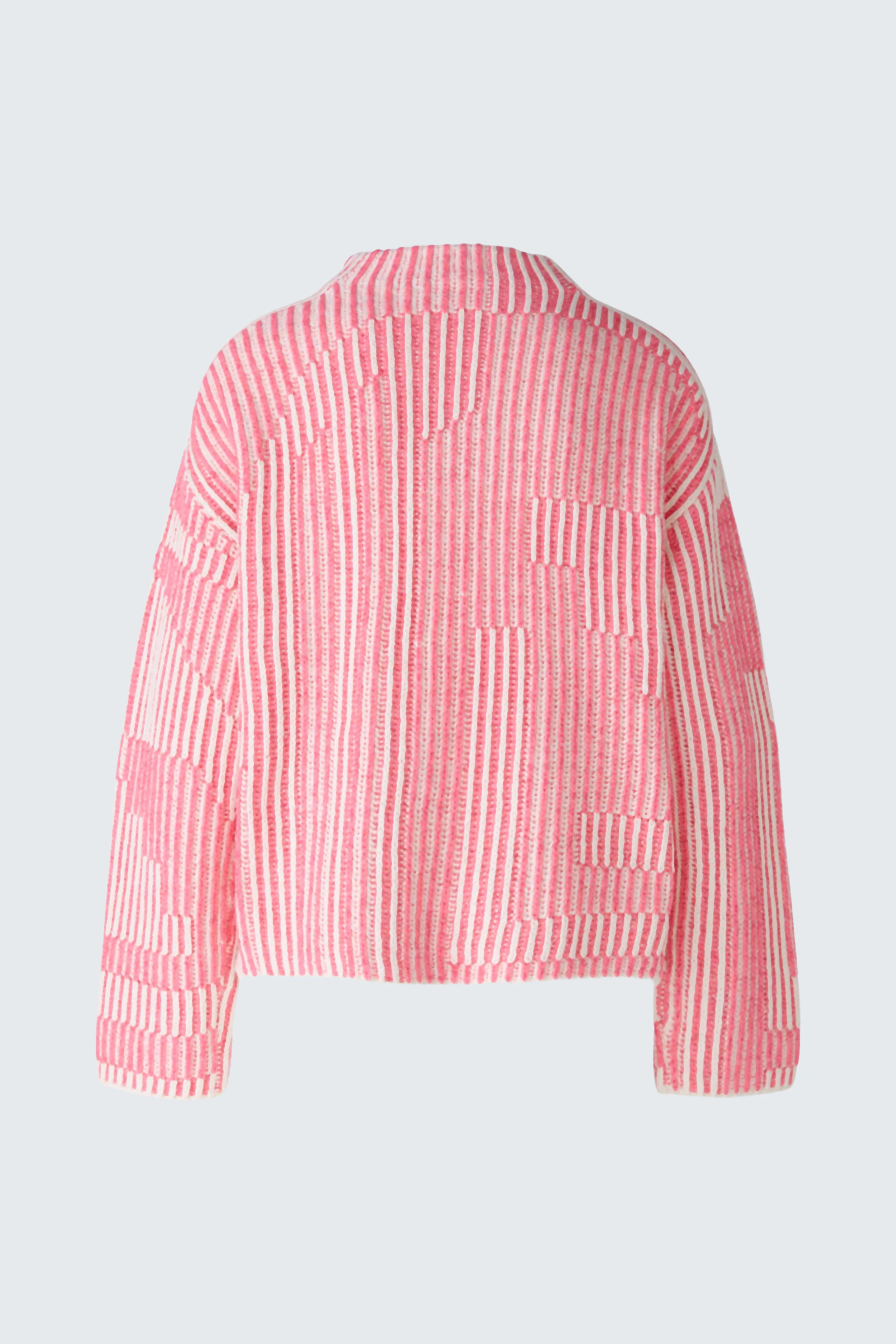 Image 8 of Pullover - pink white in pink white | Oui