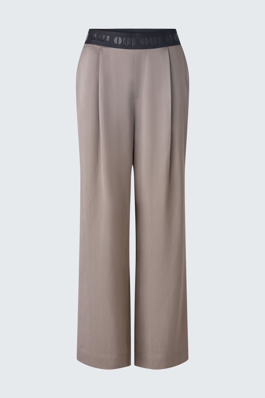 Palazzo trousers - taupe