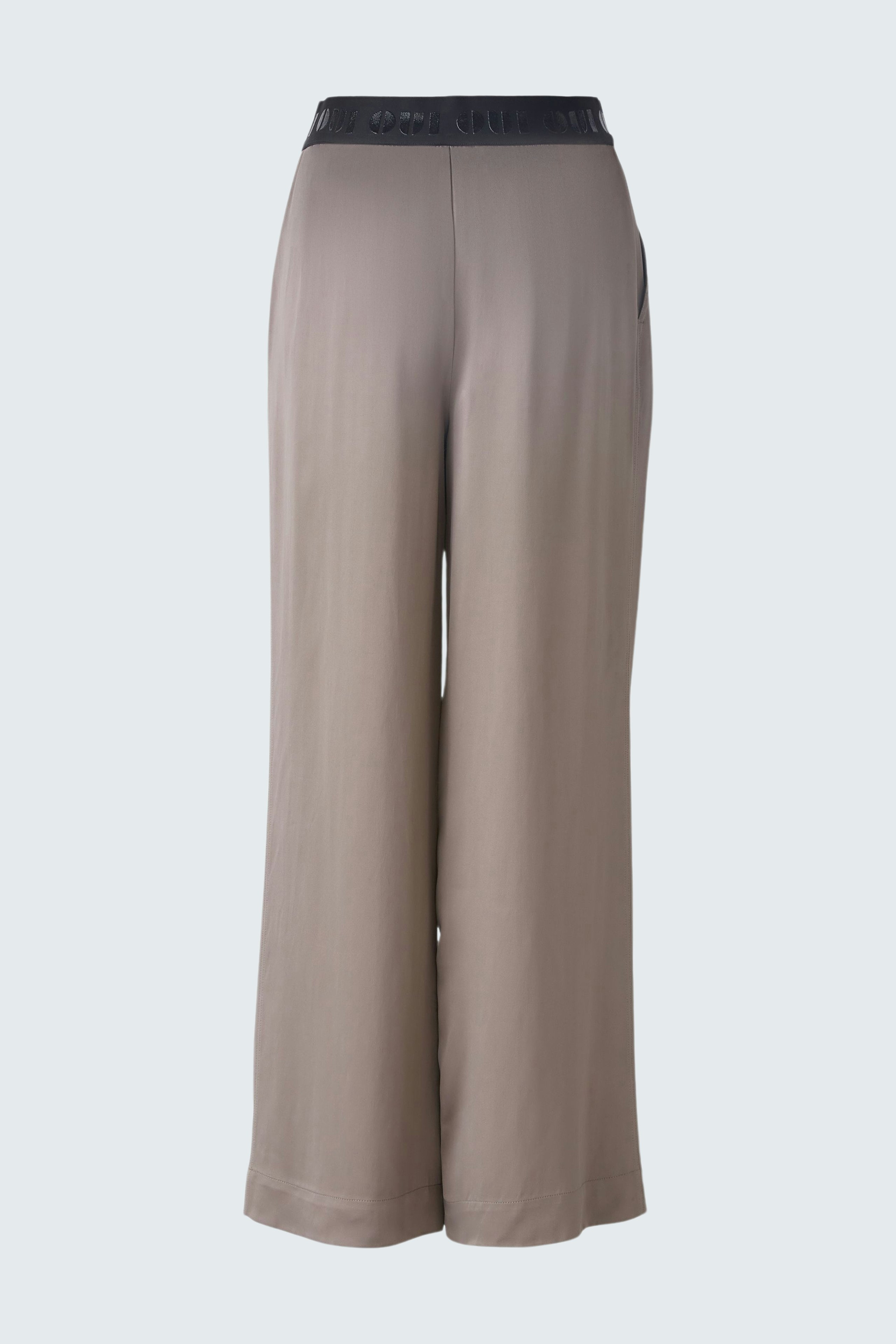 Bild 7 von Palazzo trousers - taupe in taupe | Oui