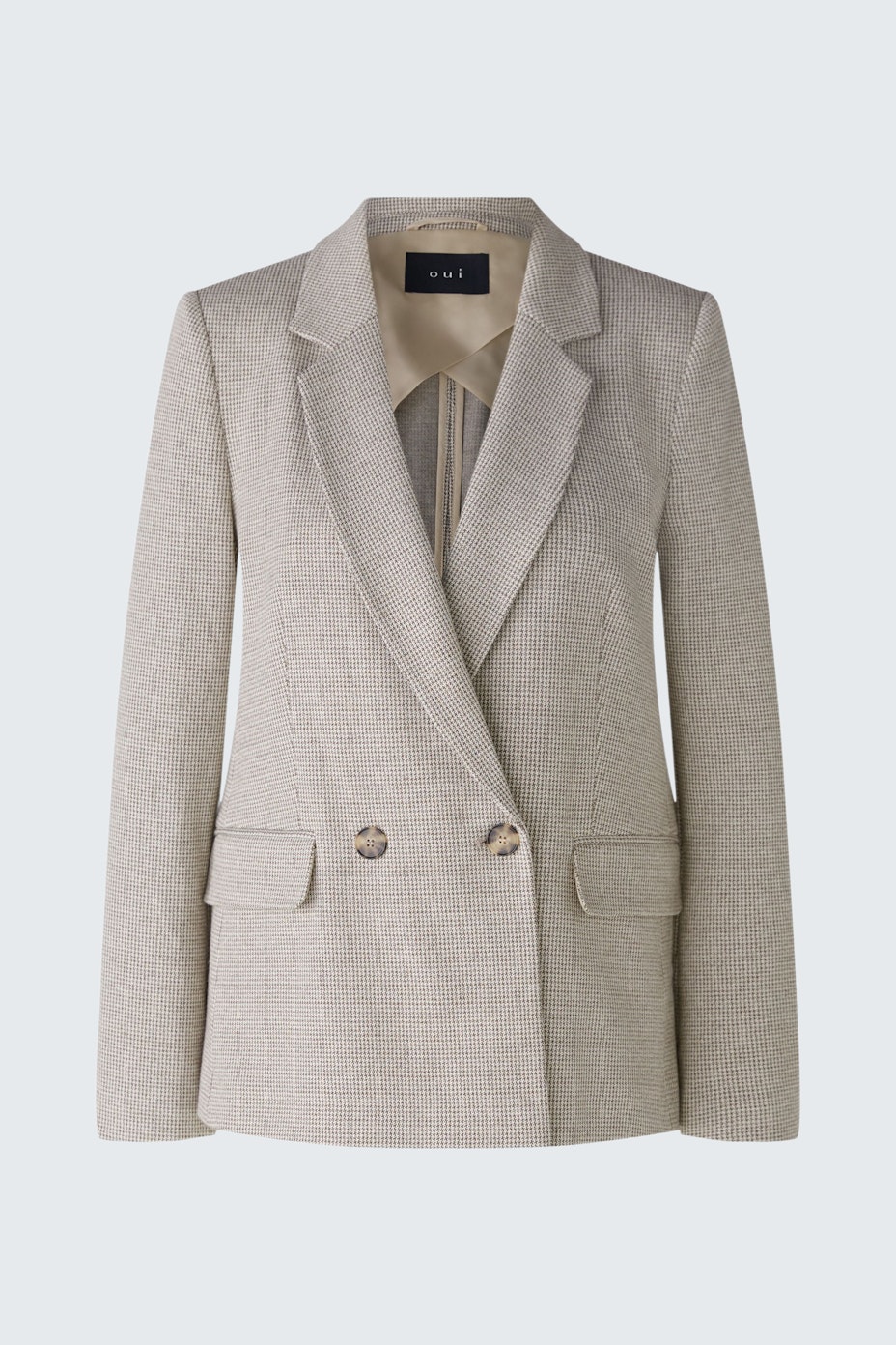 Blazer - dark brown offwhite