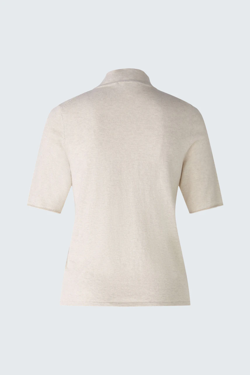 Image 9 of pullover - light beige mel in light beige mel | Oui