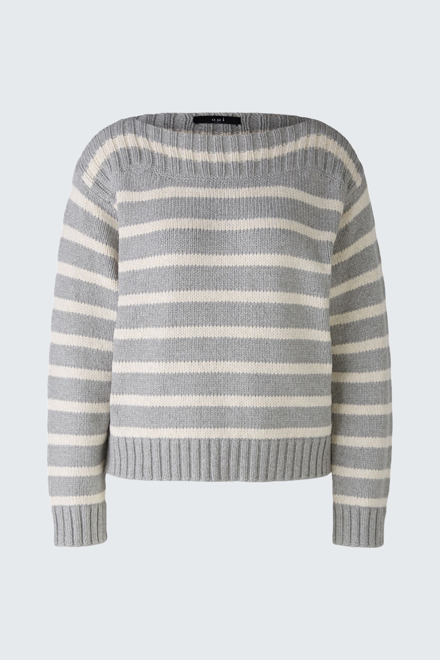 Bild 6 von Pullover - grey camel in grey camel | Oui