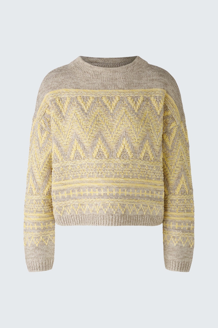 Pullover - yellow taupe