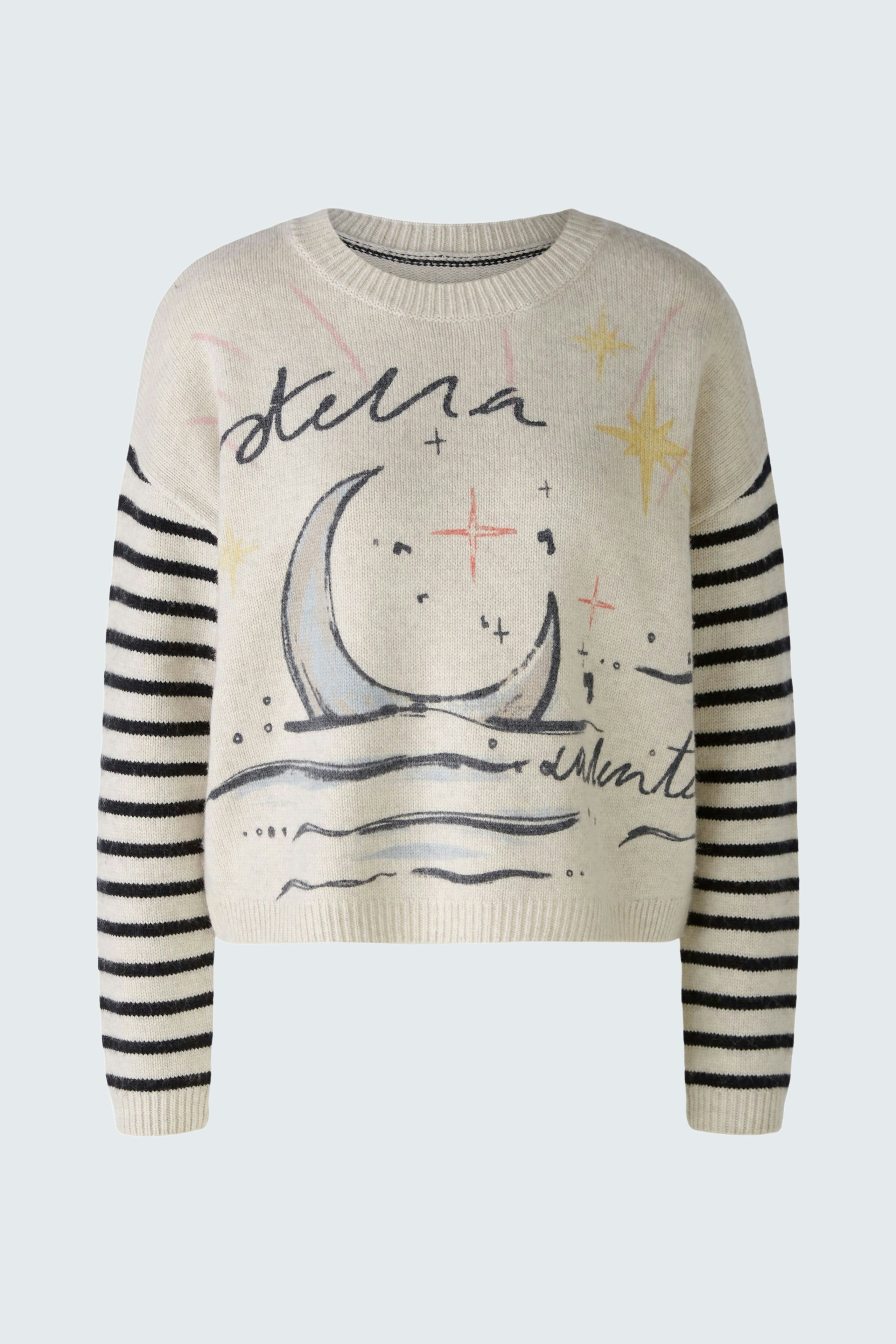 Bild 6 von pullover - light stone grey in light stone grey | Oui