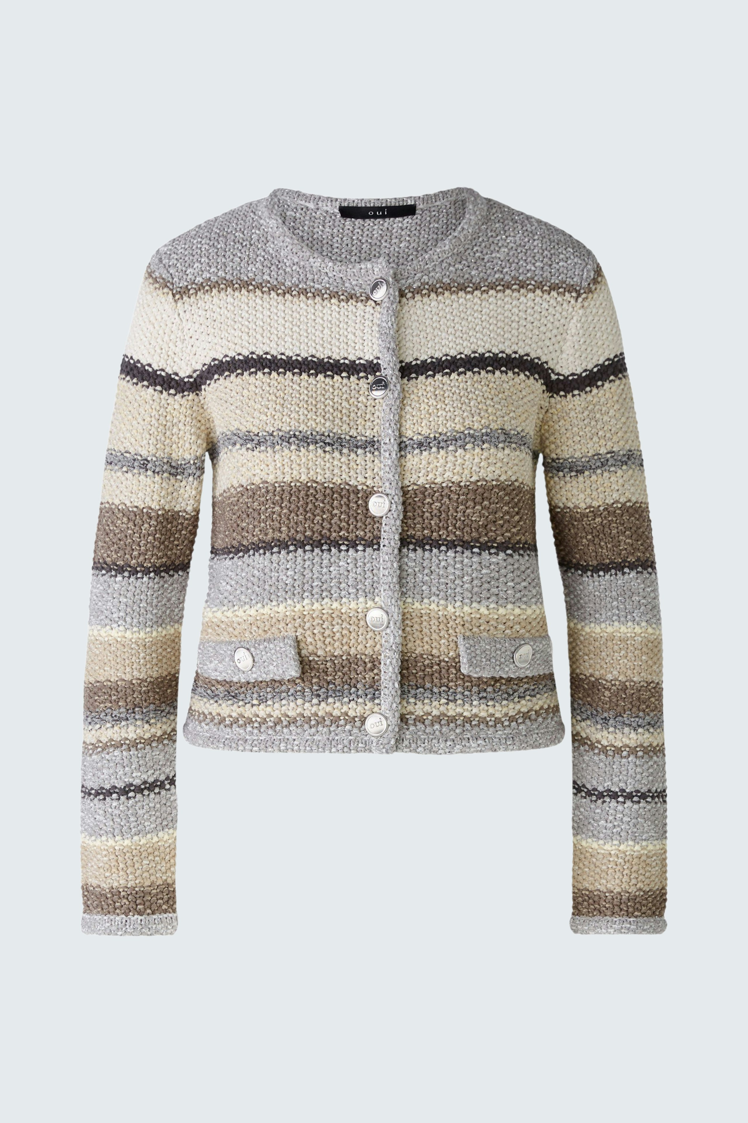 Cardigan - light stone taupe