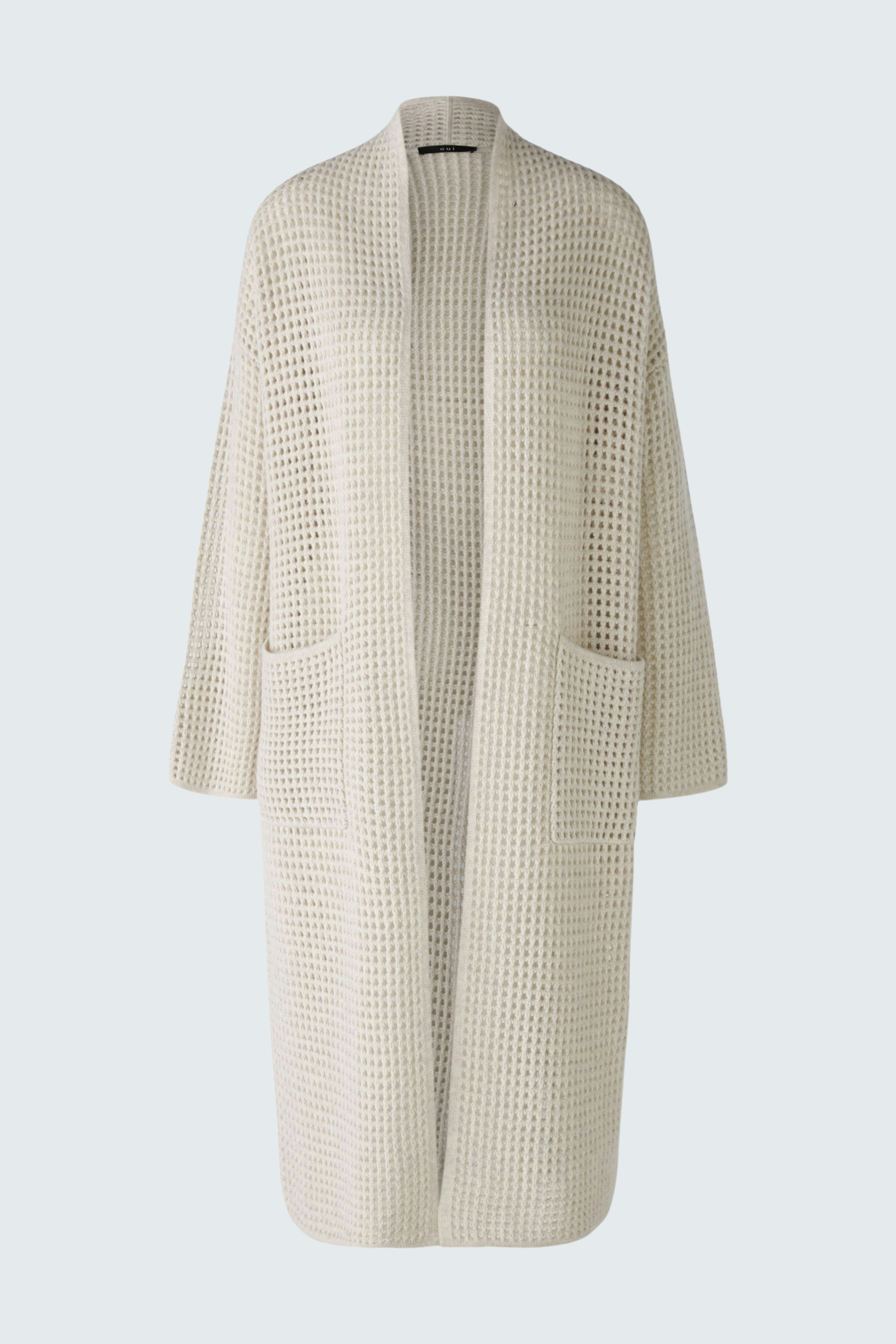 Bild 7 von Knitted coat - offwhite in offwhite | Oui
