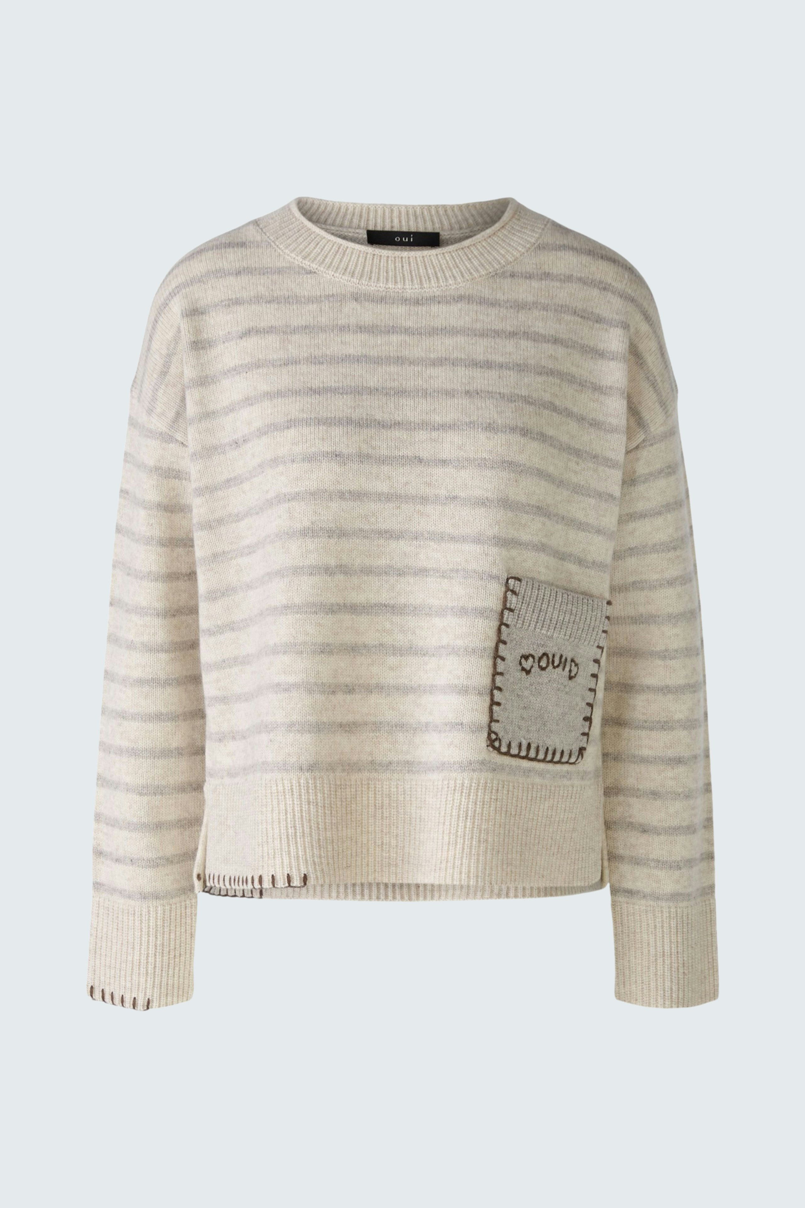 Bild 6 von Pullover - light stone taupe in light stone taupe | Oui
