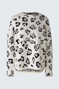 Pullover - offwhite black