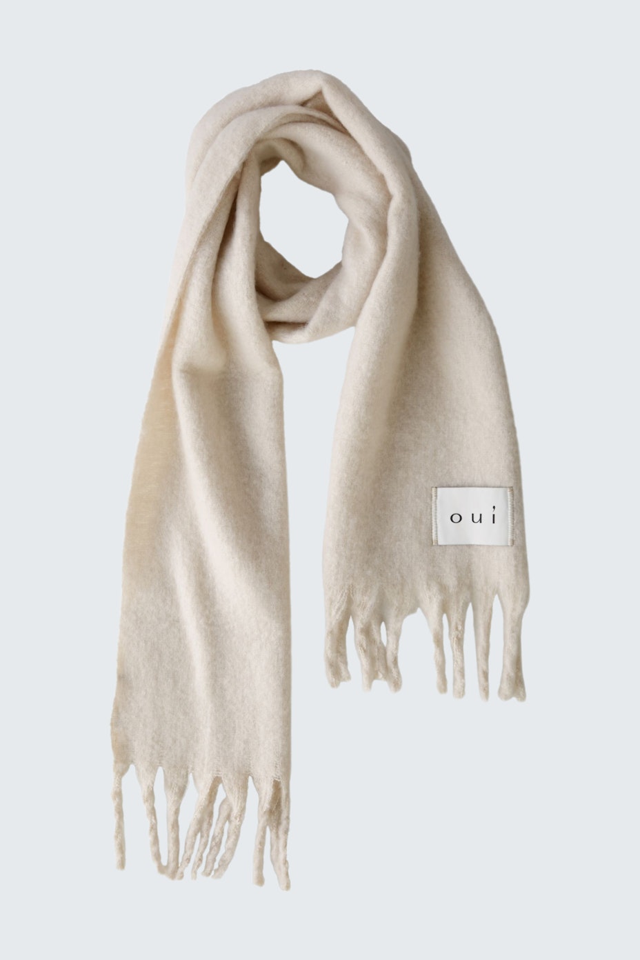 Schal - light beige mel