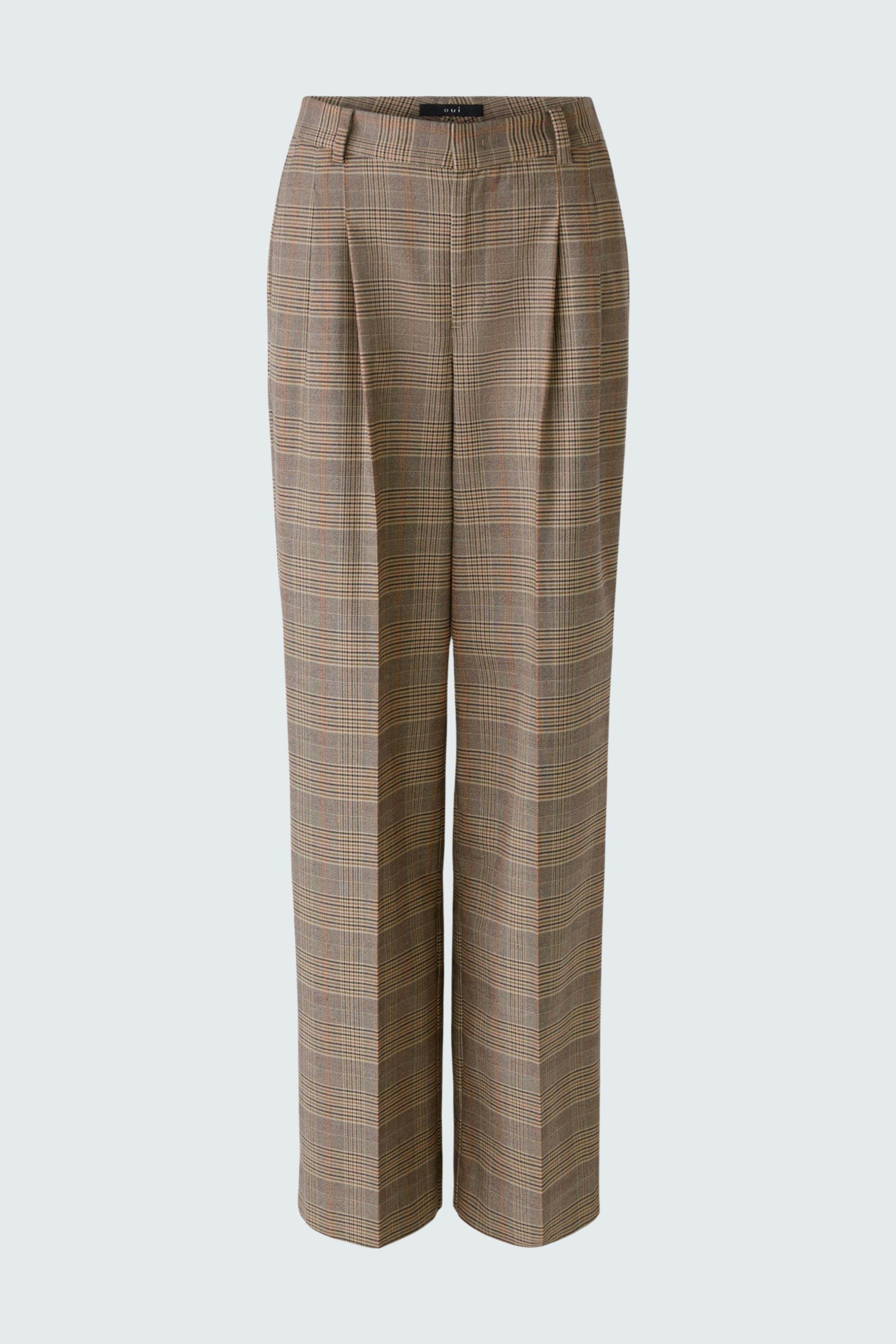 Bild 6 von Pleated trousers - light stone grey in light stone grey | Oui