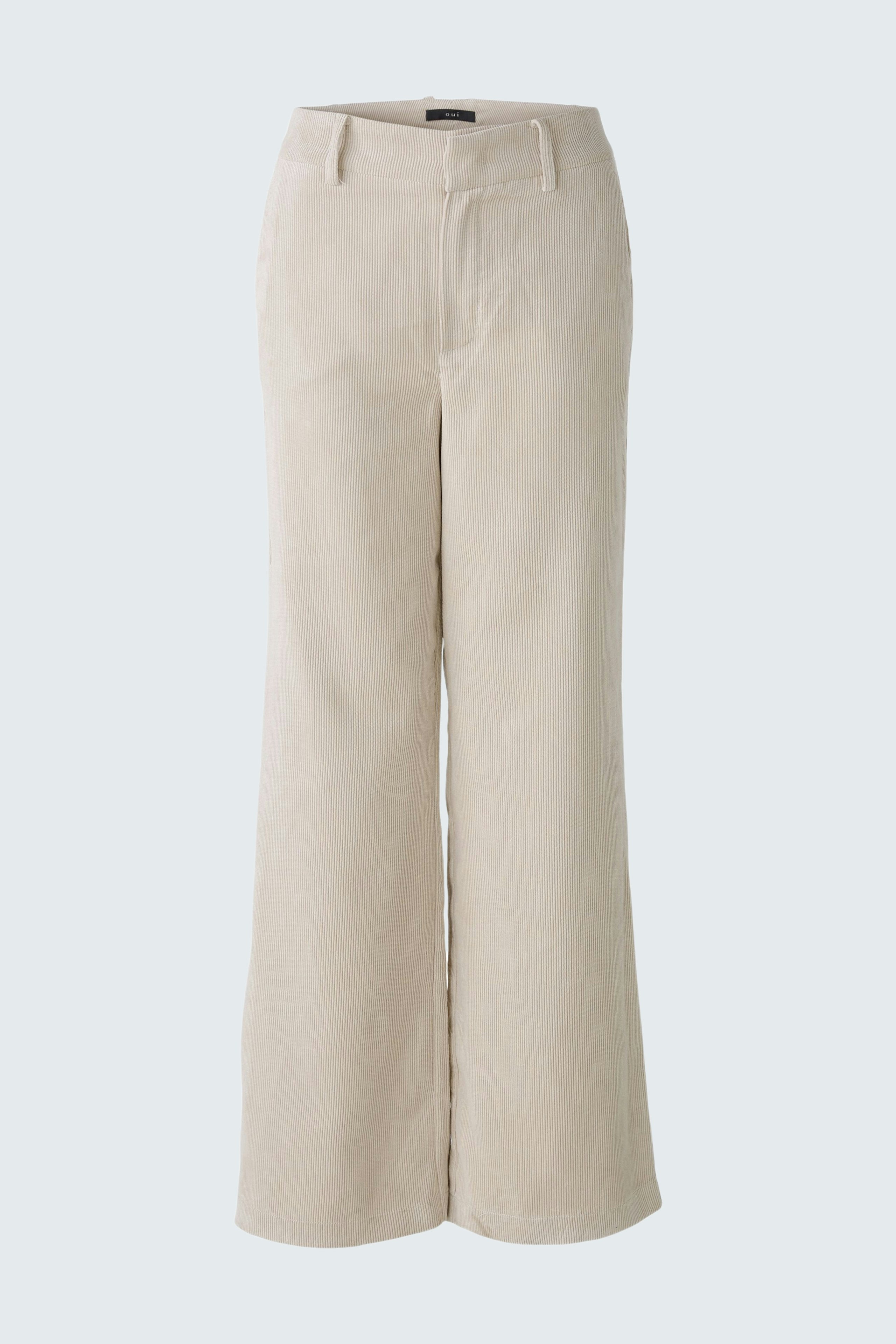 Bild 6 von Corduroy trousers - light beige mel in light beige mel | Oui