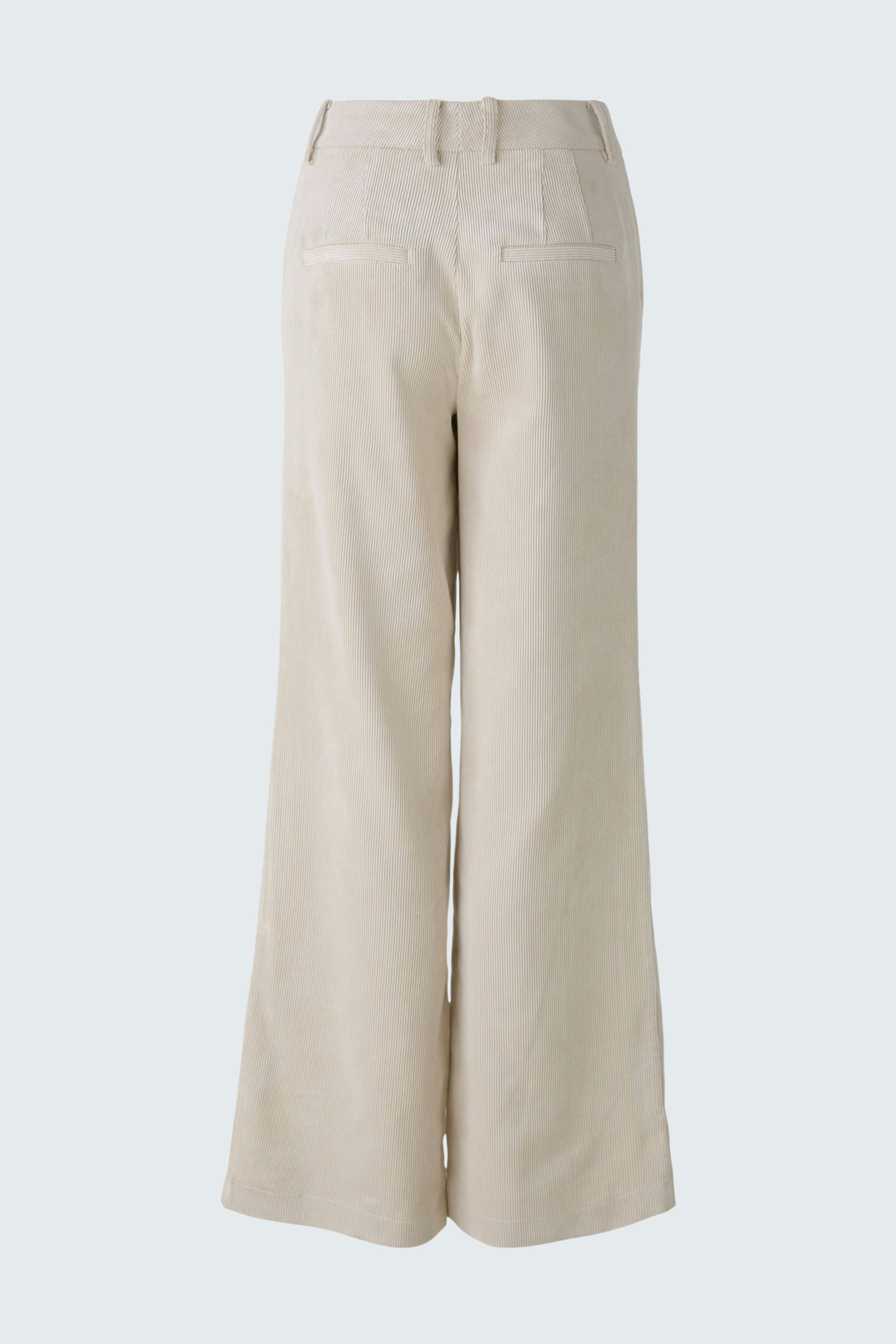 Bild 7 von Corduroy trousers - light beige mel in light beige mel | Oui