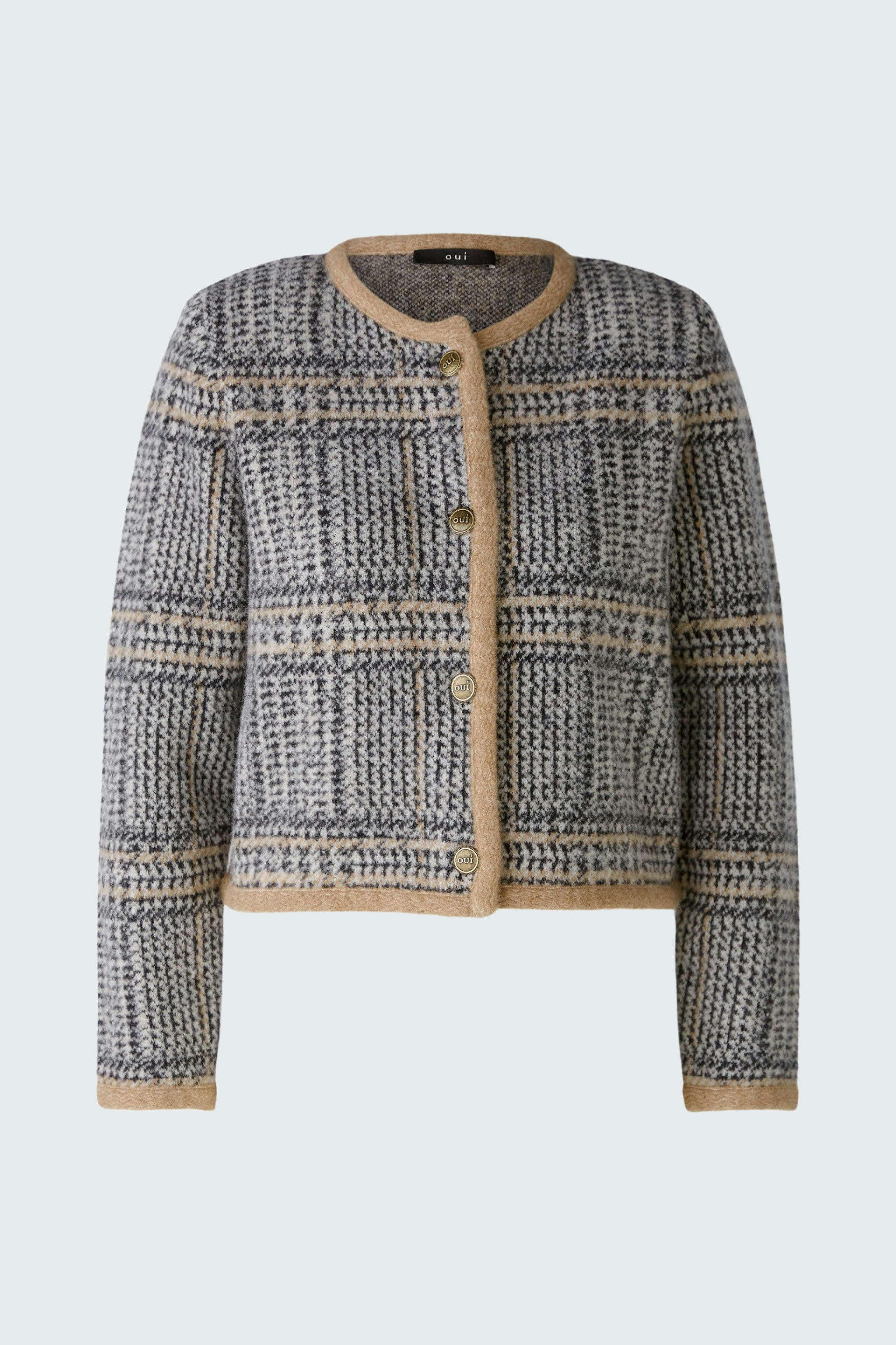 Bild 6 von Strickjacke - dark camel black in dark camel black | Oui