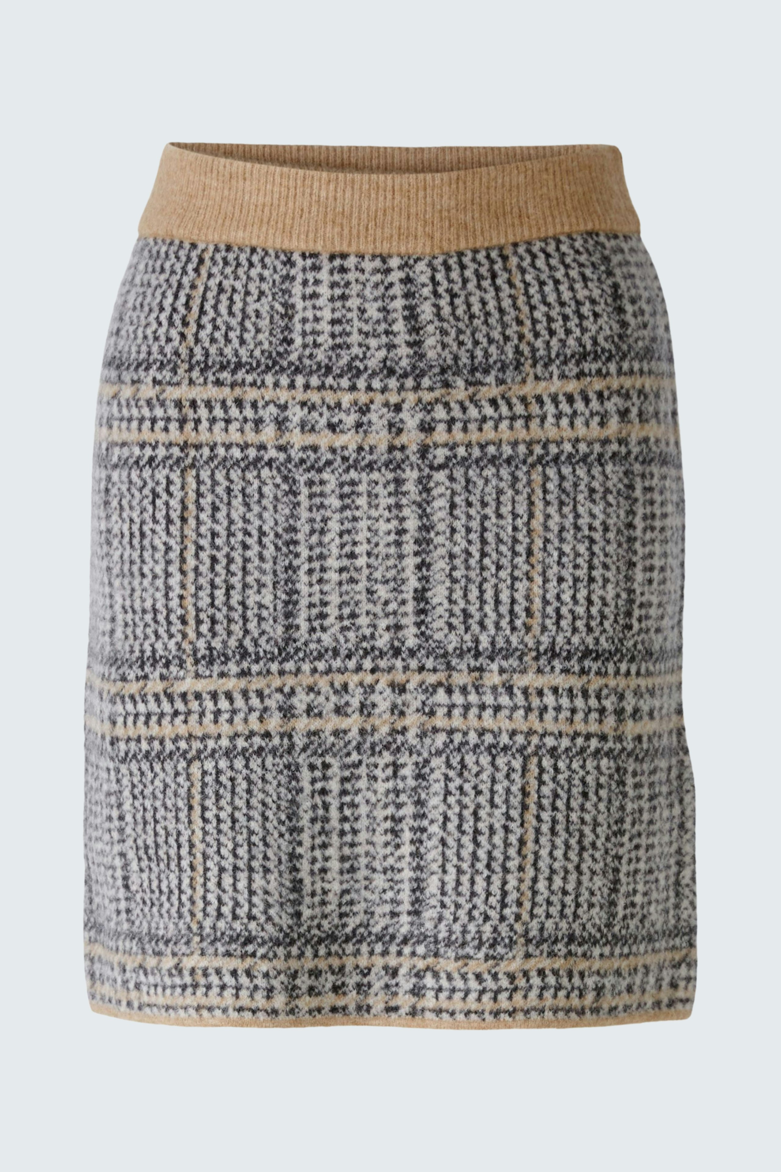 Bild 5 von Knitted skirt - dark camel black in dark camel black | Oui