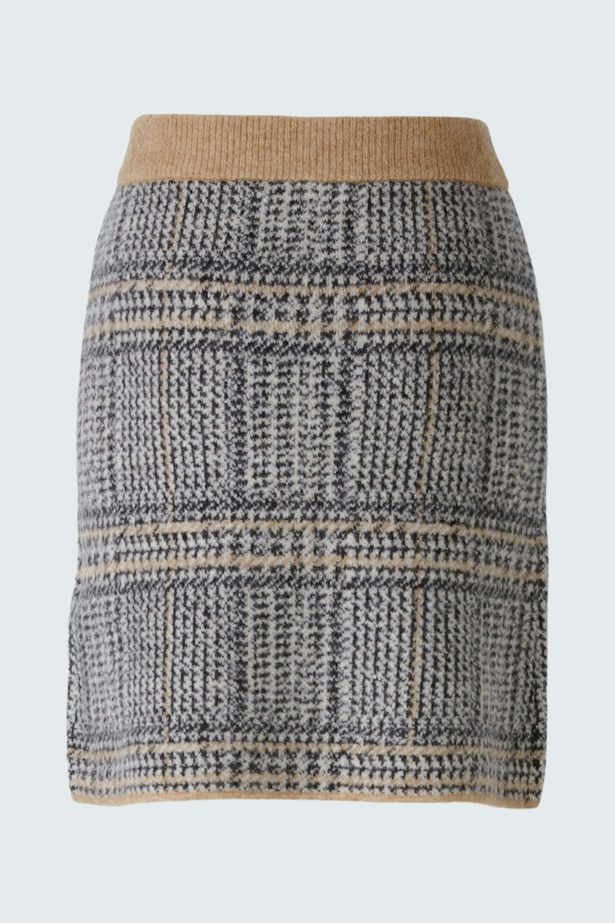 Bild 6 von Knitted skirt - dark camel black in dark camel black | Oui