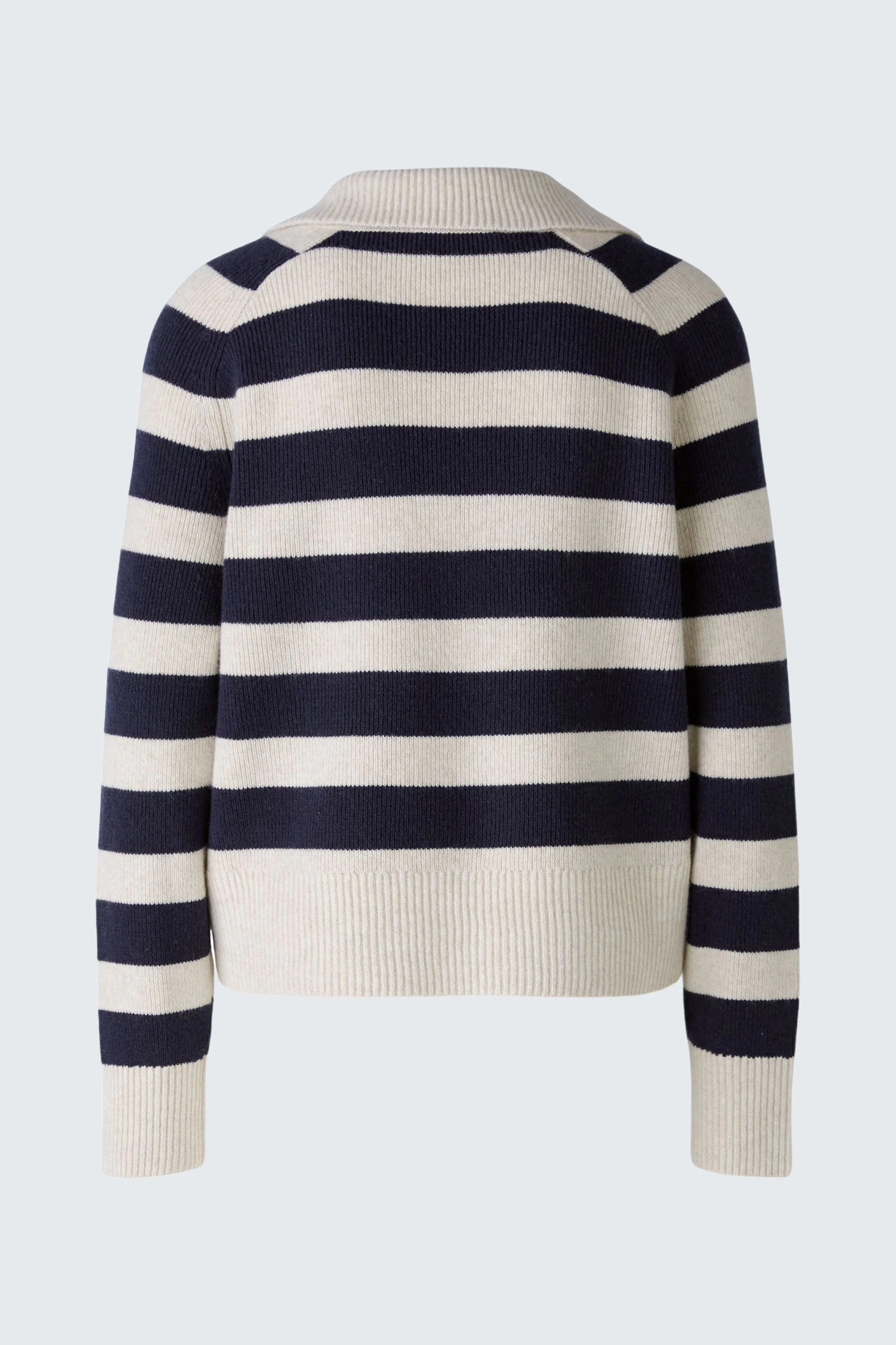 Image 7 of pullover - white blue in white blue | Oui